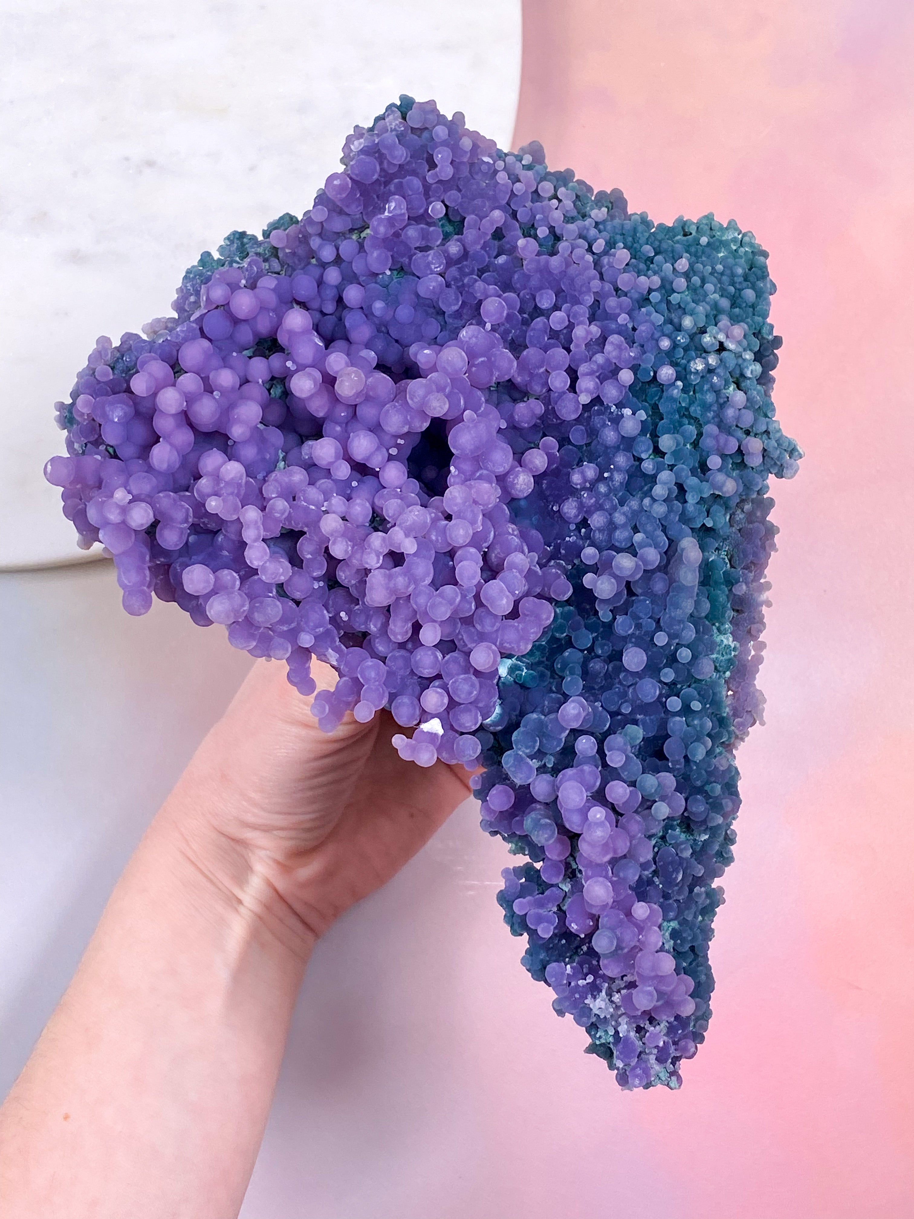 Grape Agat Klynge (Nr. 68)