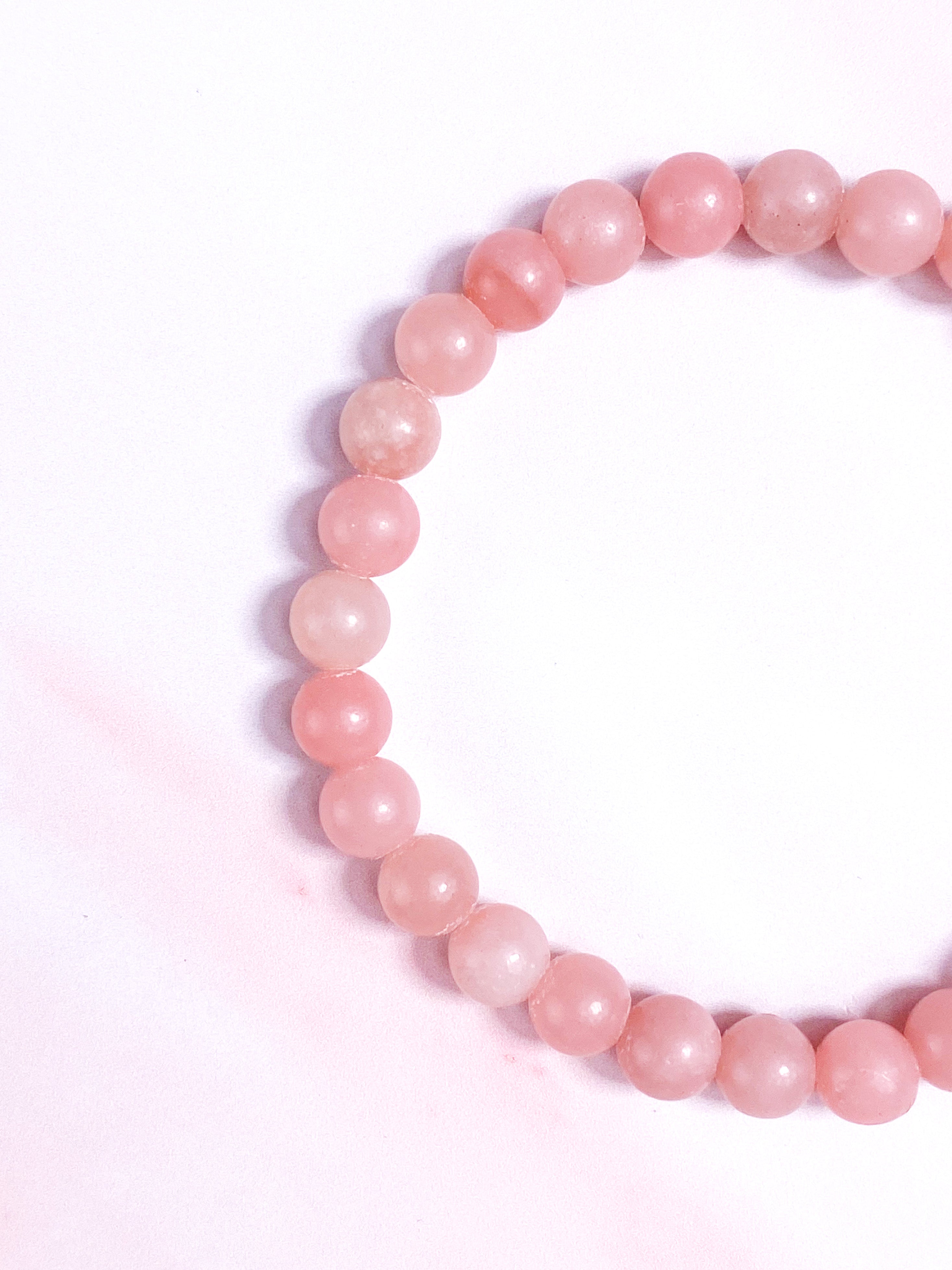Pink Opal Armbånd