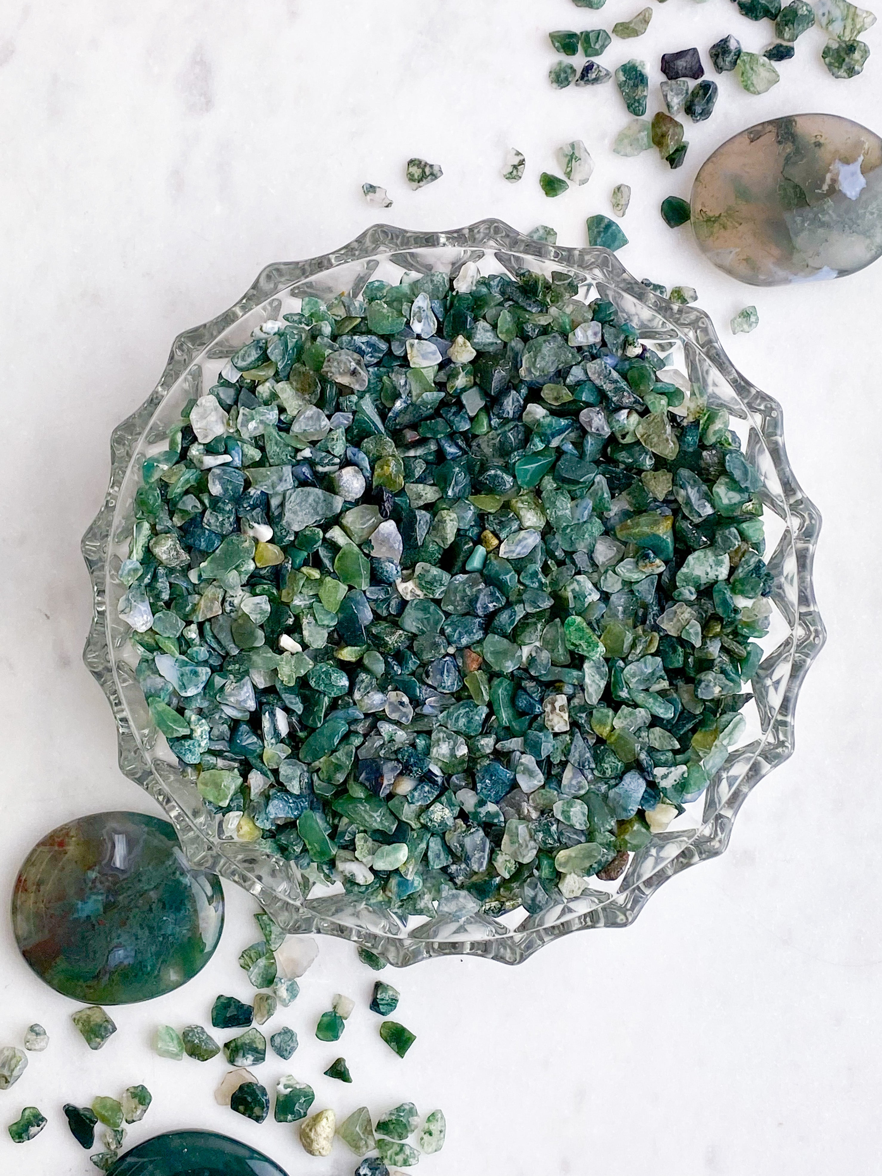 Mash Agate Chips (250 gram)