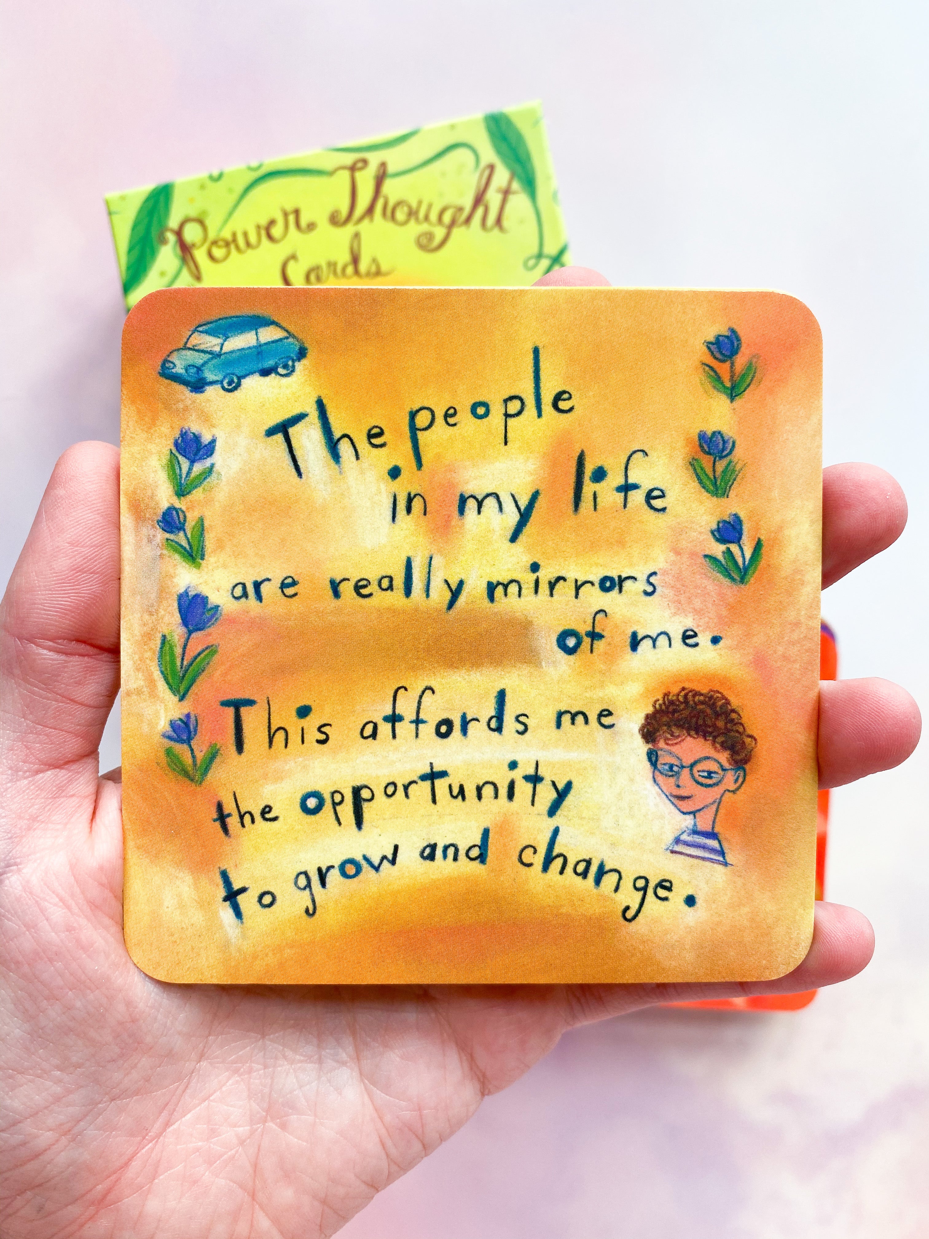Power Thought Orakelkort af Louise Hay