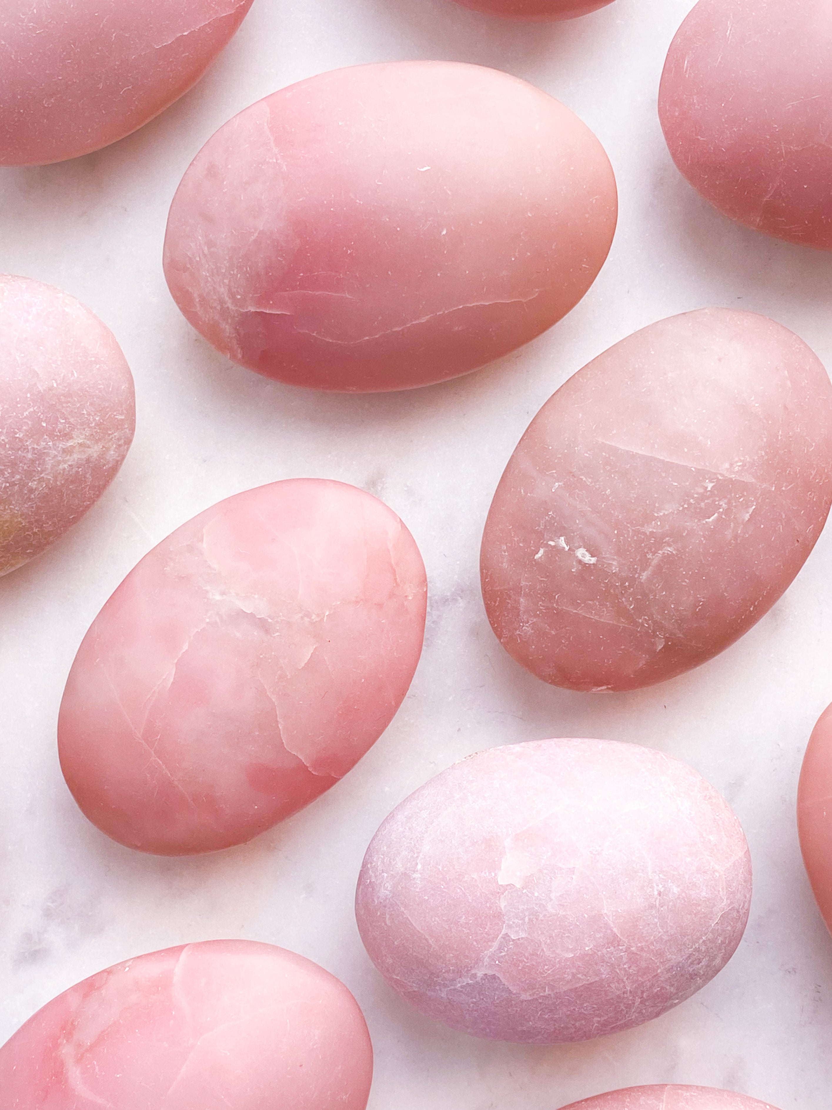 Pink Opal Palmstone