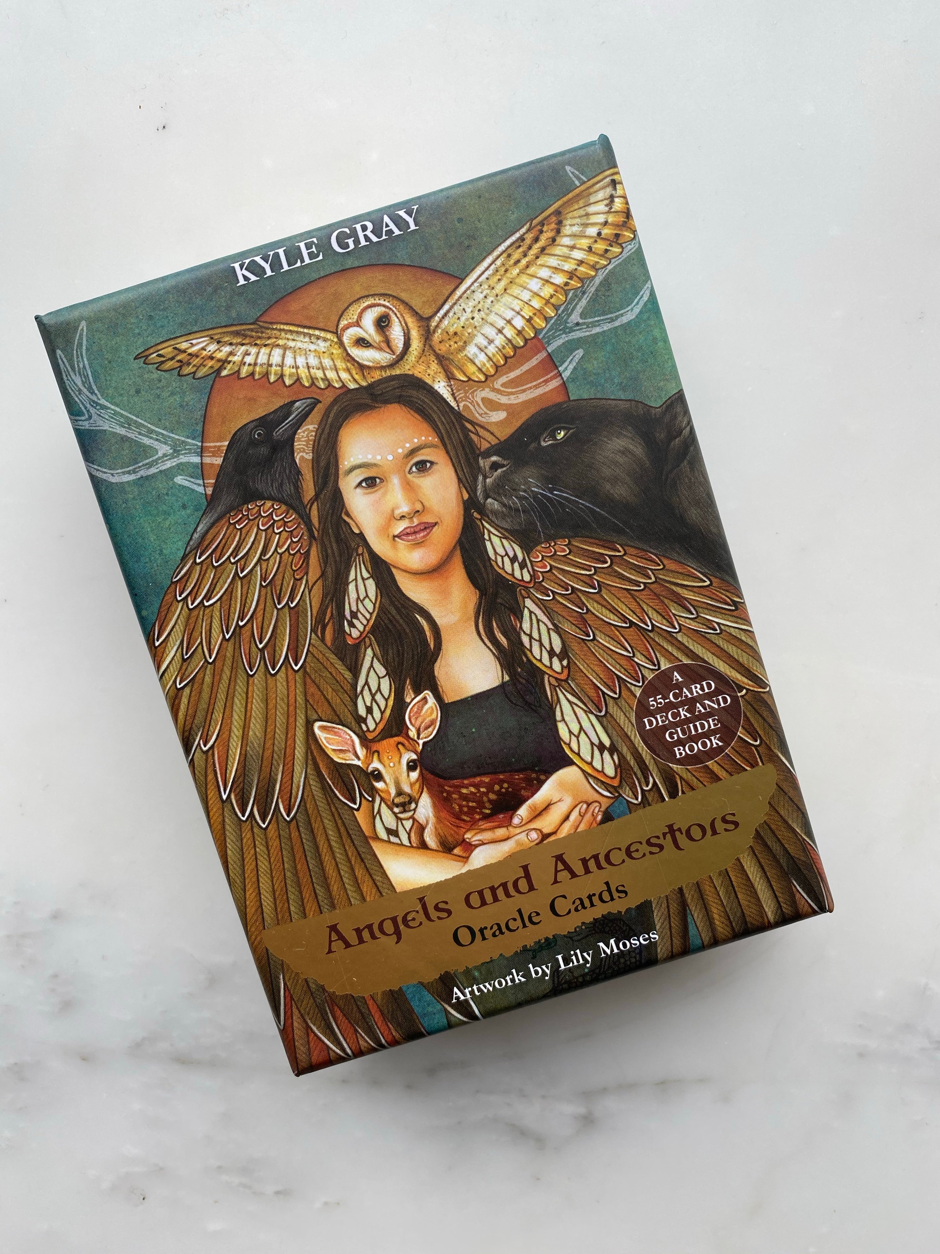 Angels and Ancestors Oracle "Oracle Card" by Kyle Gray