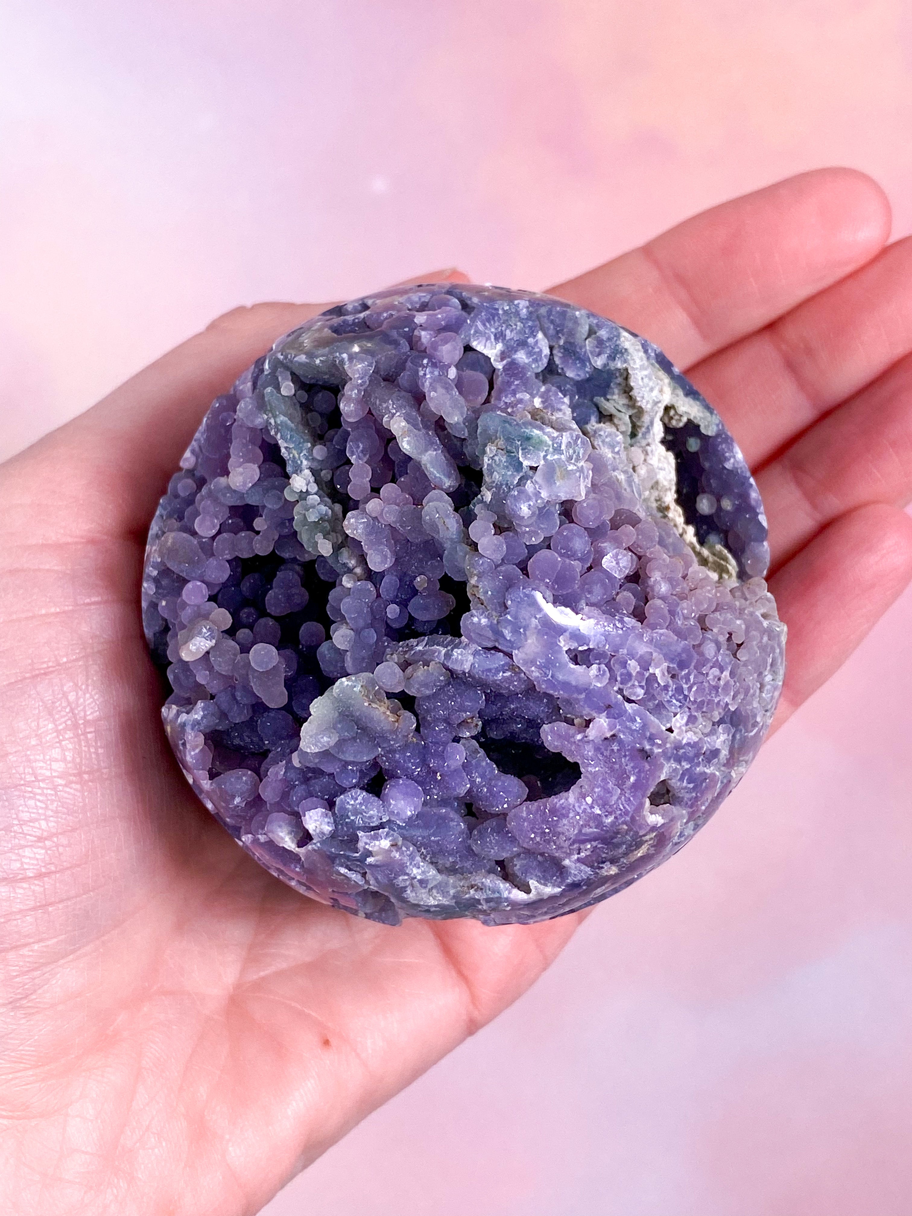 Grape Agat Kugle (Nr. 8)