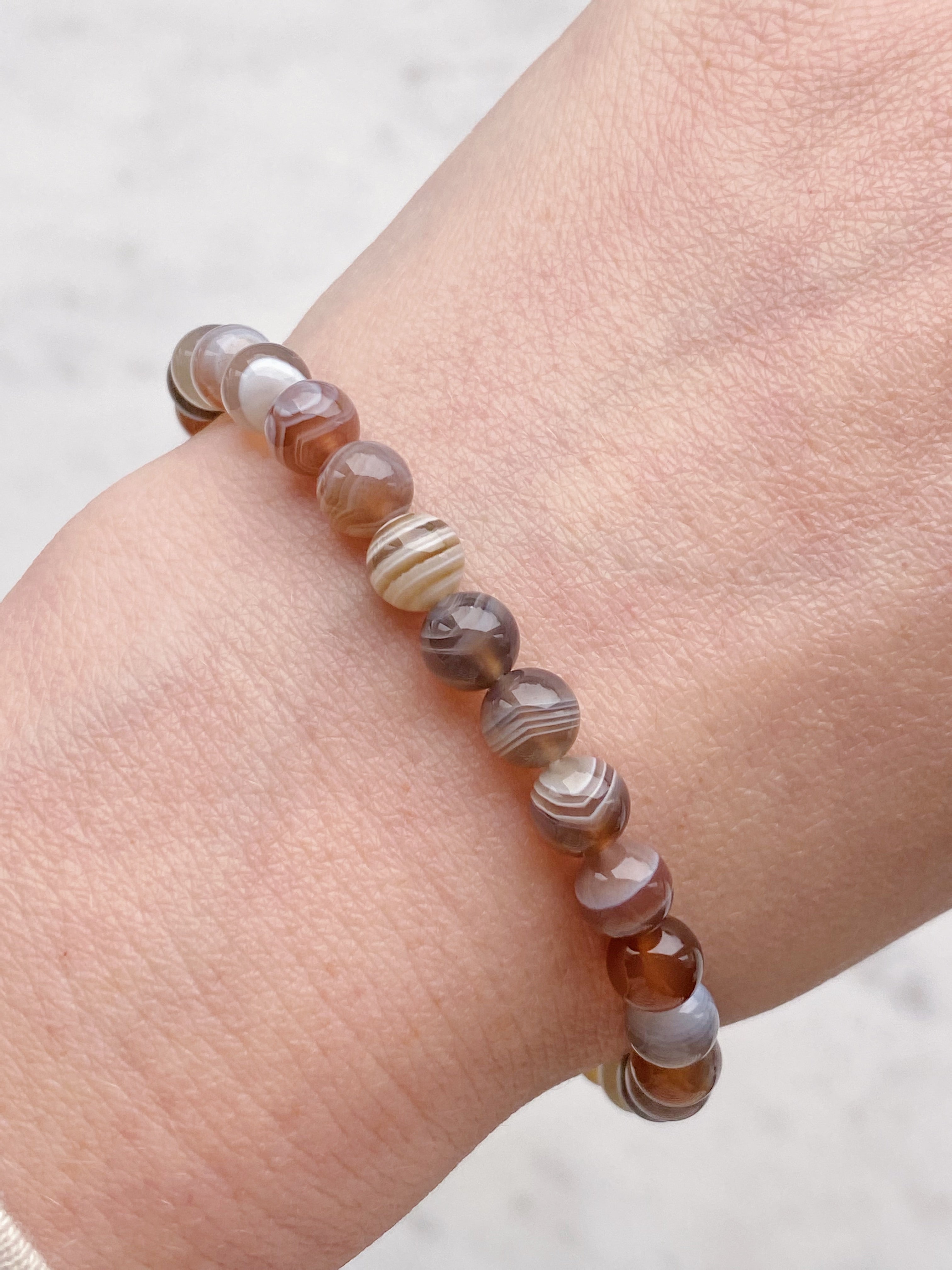 Botswana Agate Armband