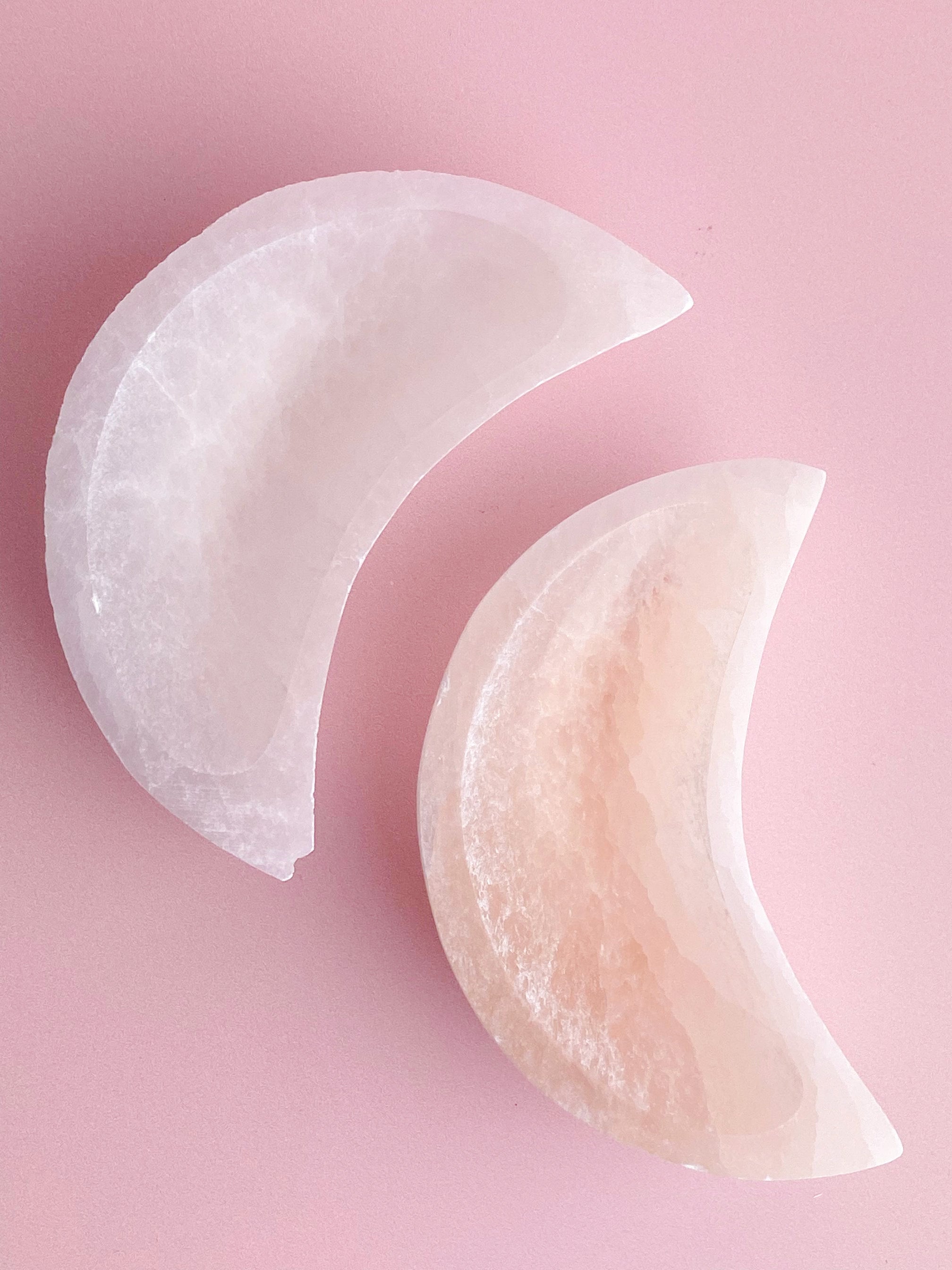 Outlet - Selenit Måne Skål