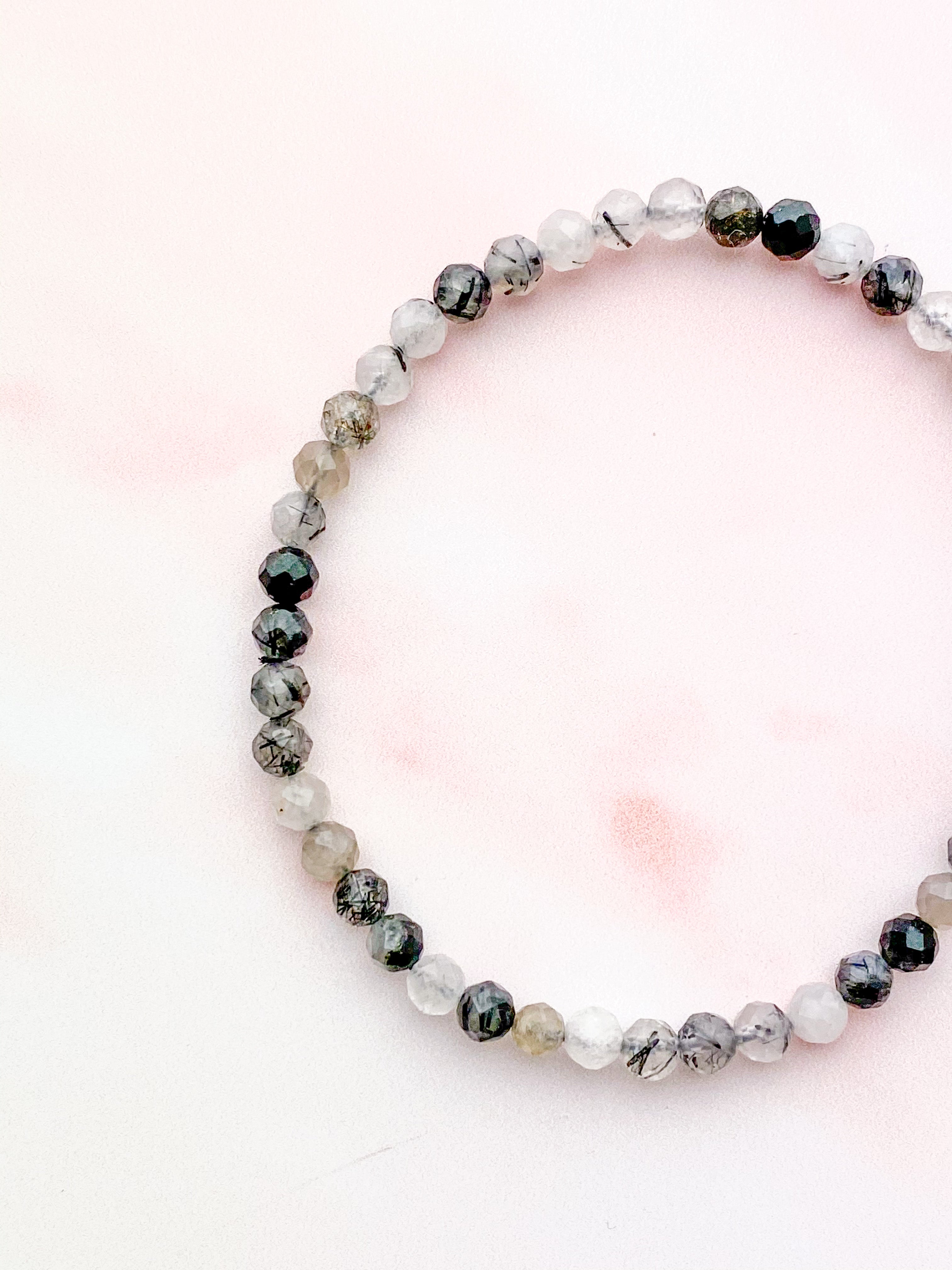 Turmalin Quartz Armband (FACET)