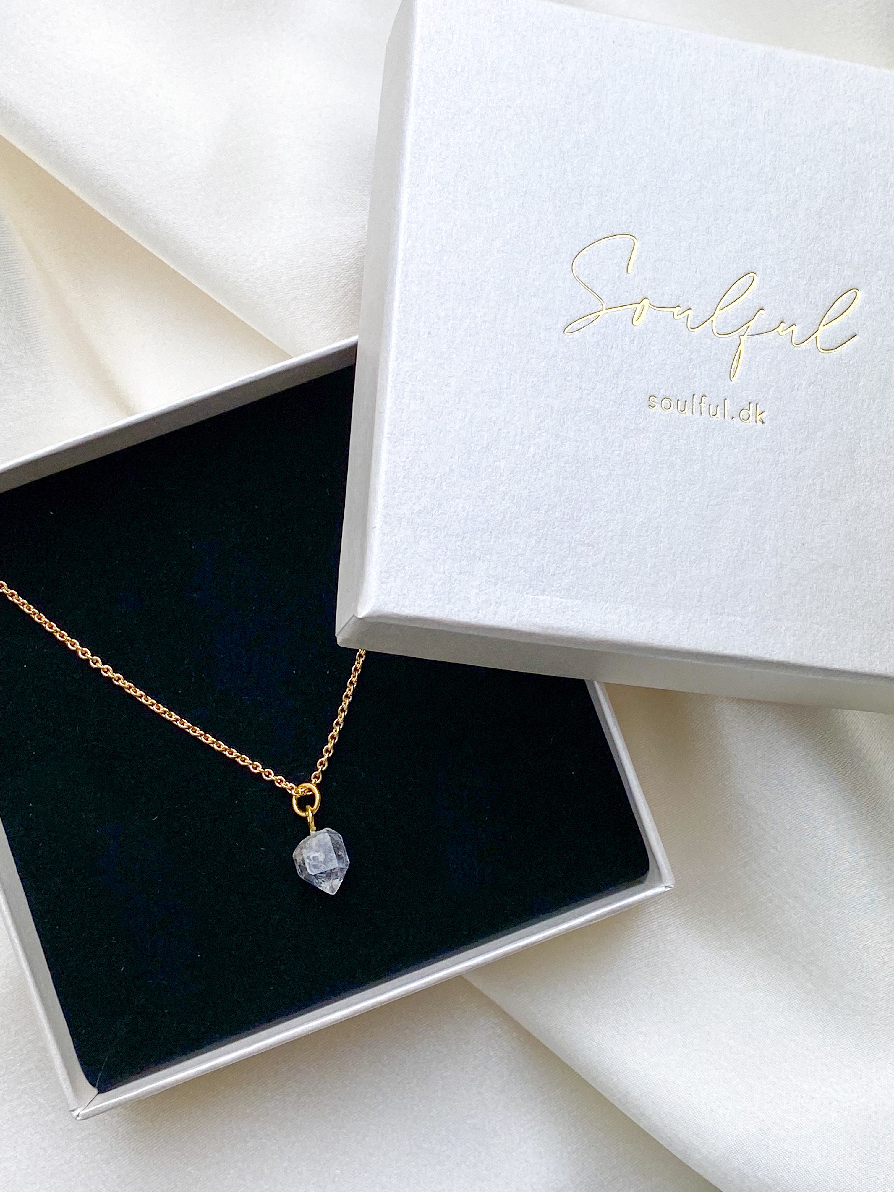 Herkimer Diamant RAW PETITE Halskæde