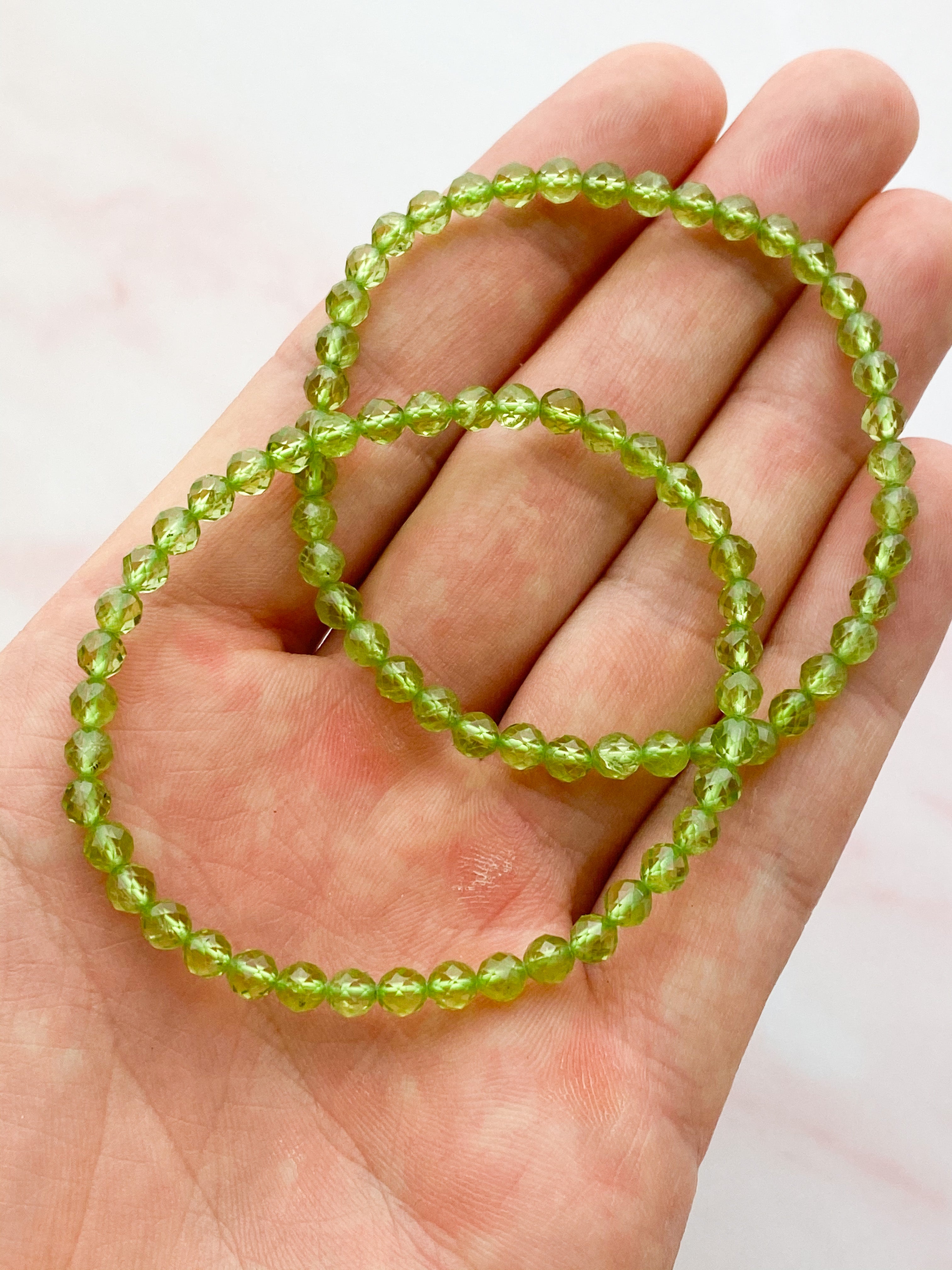 Peridot Armbånd (Facet)