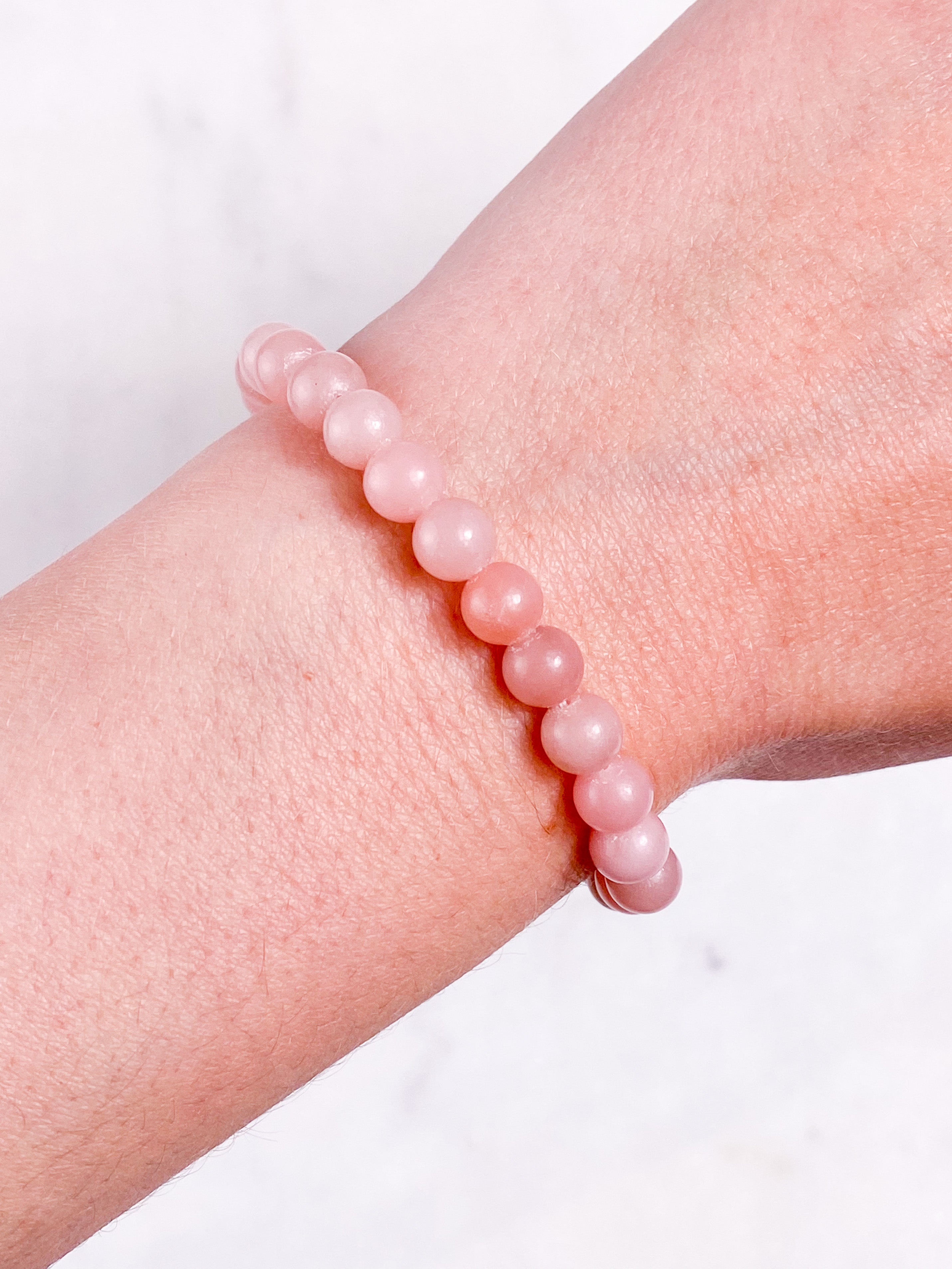 Pink Opal Armbånd