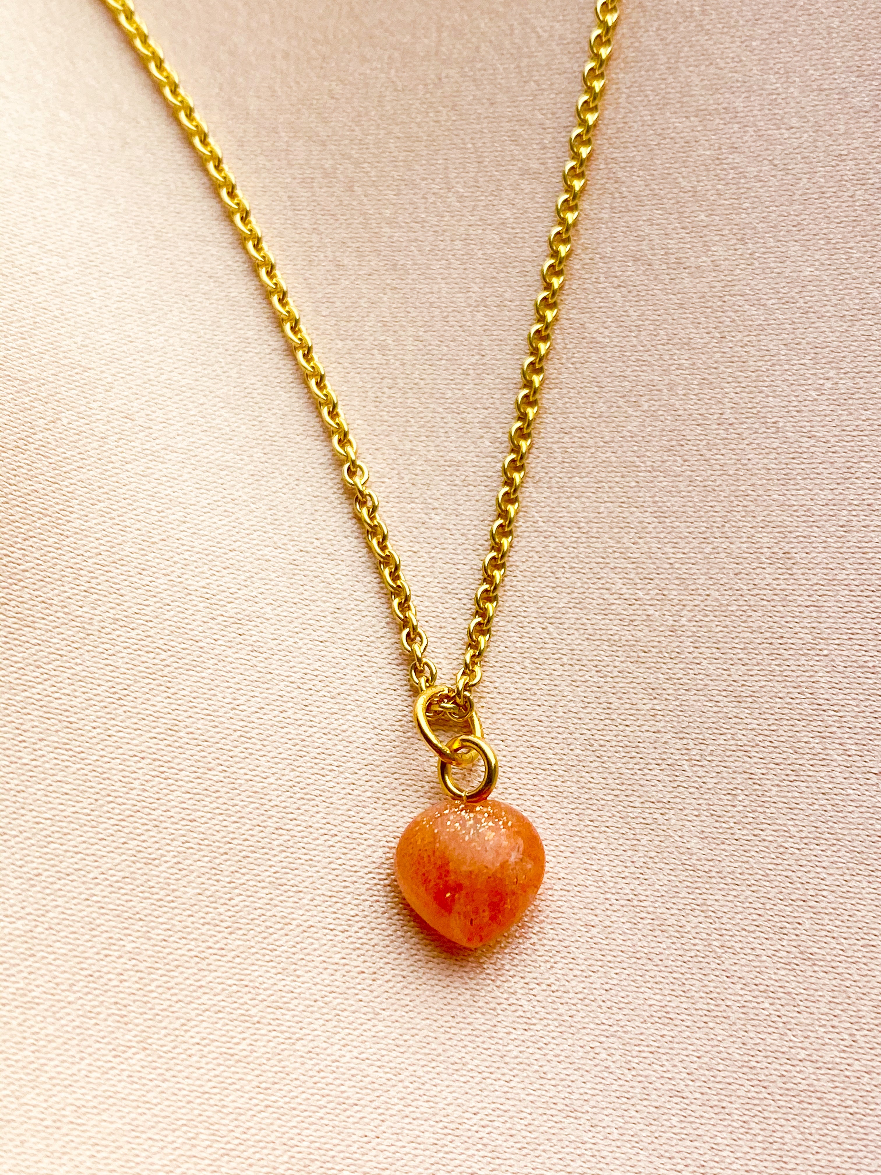 Solen - Petit Heart - Guld