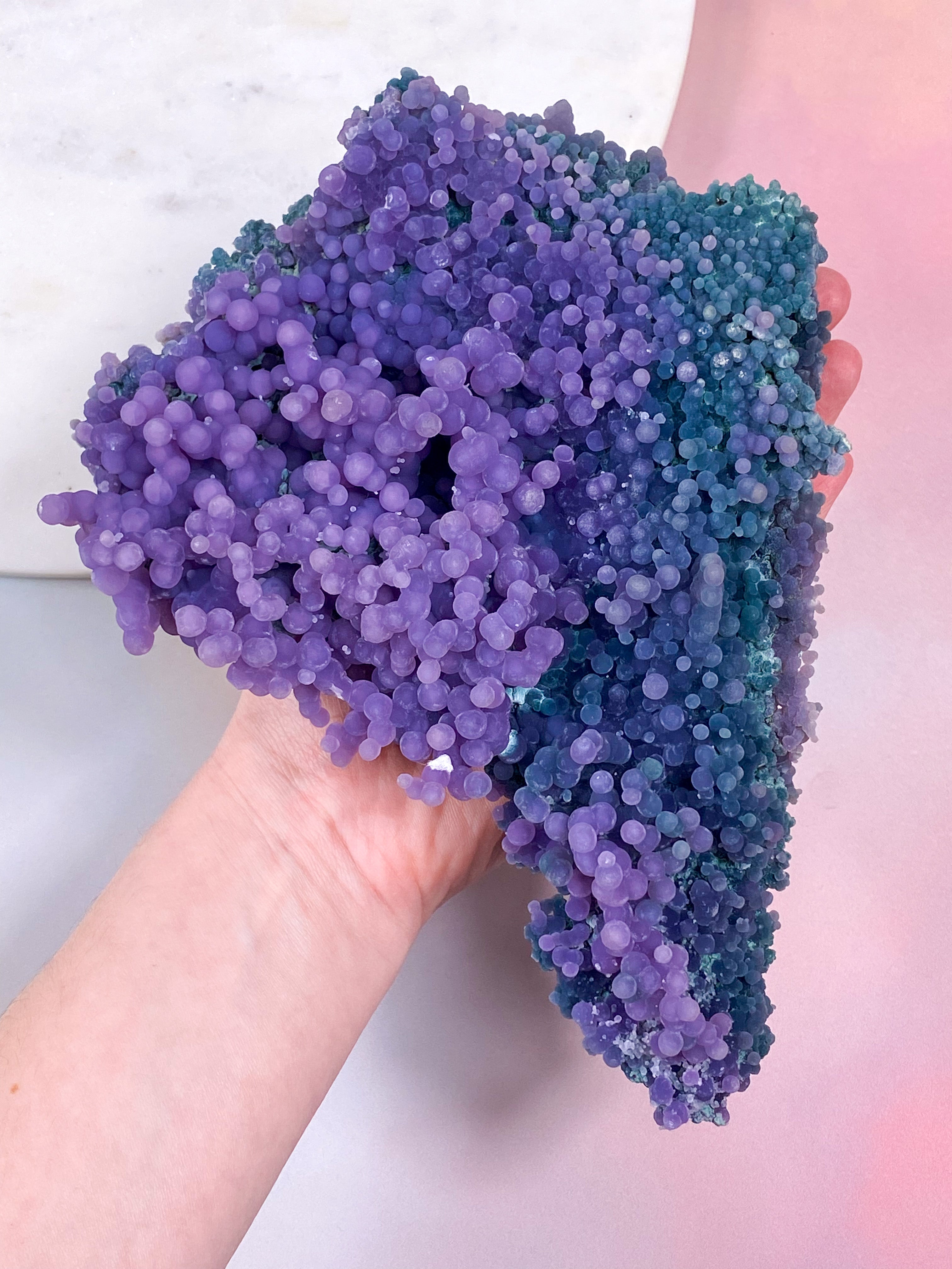 Grape Agat Klynge (Nr. 68)