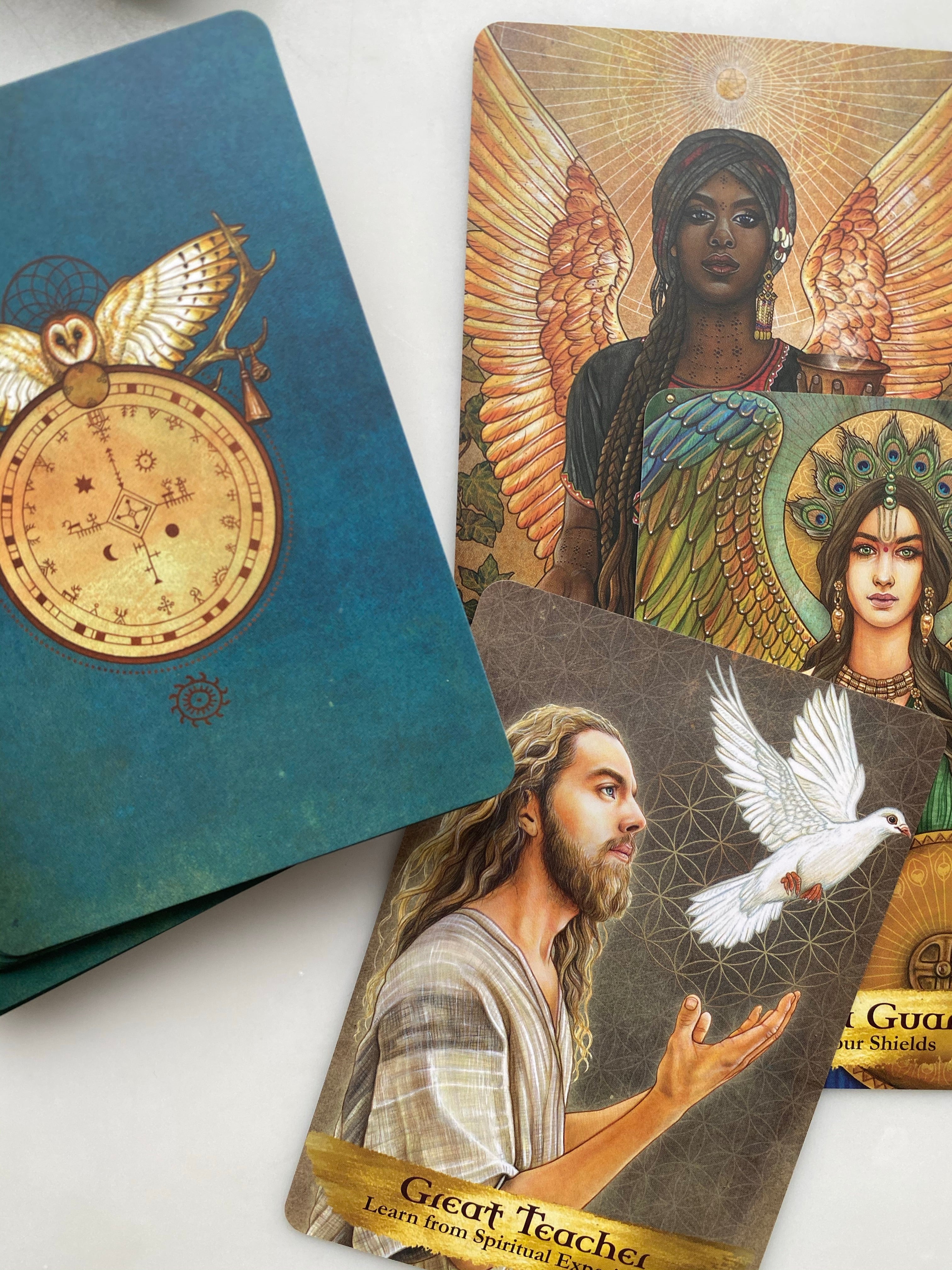 Angels and Ancestors Oracle "Orakelkort" af Kyle Gray