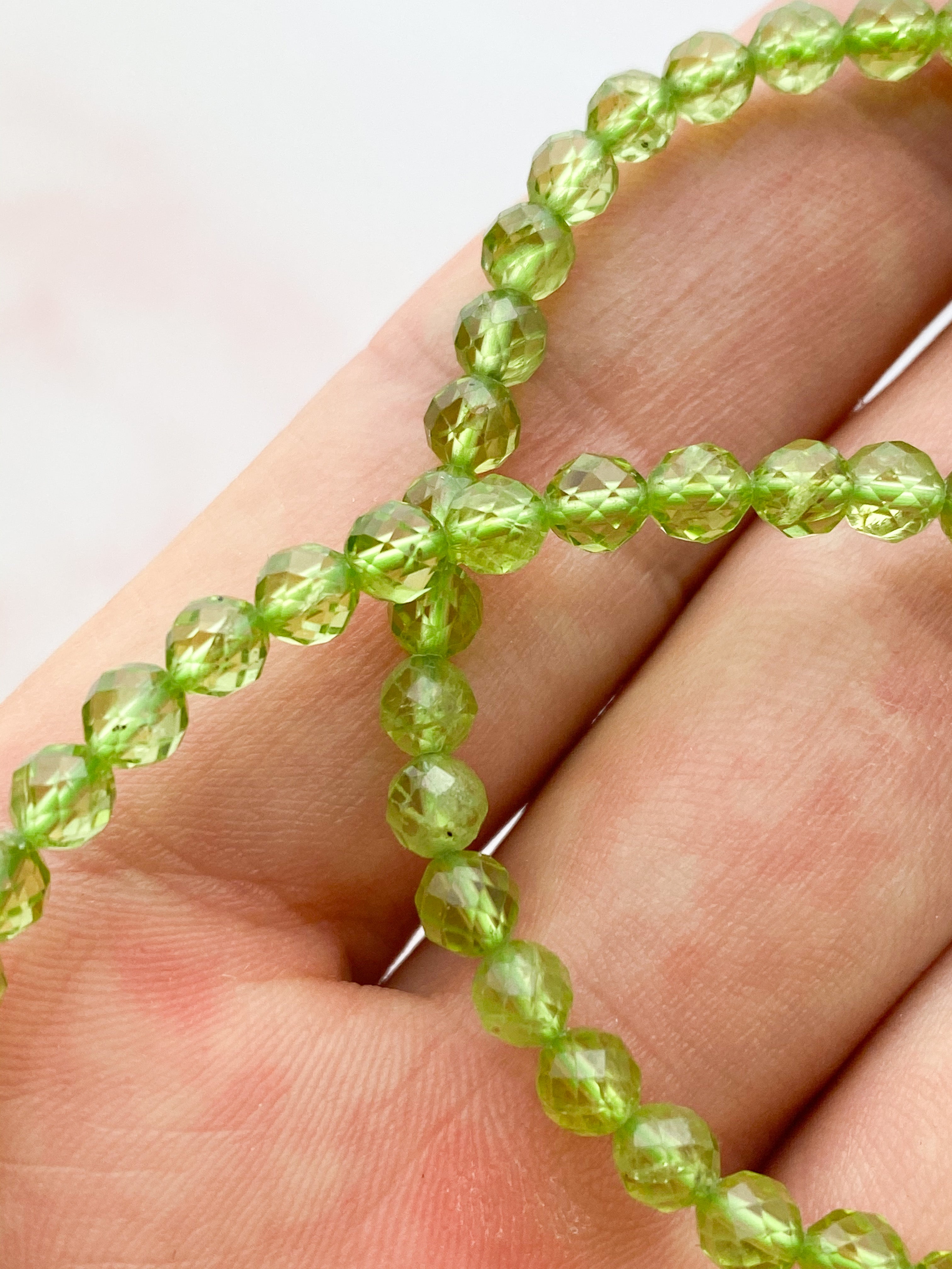 Peridot Armbånd (Facet)