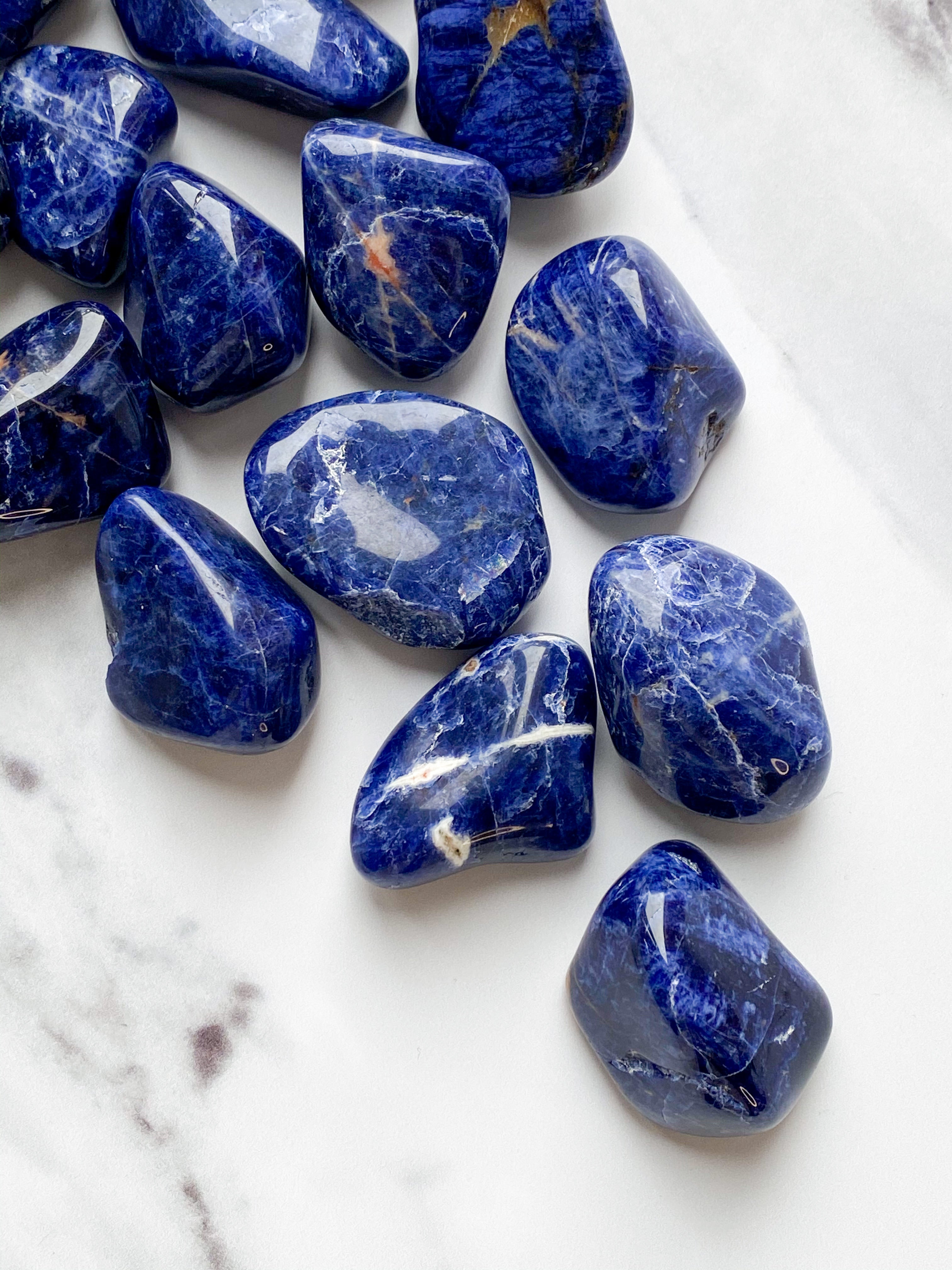 Sodalite polerad