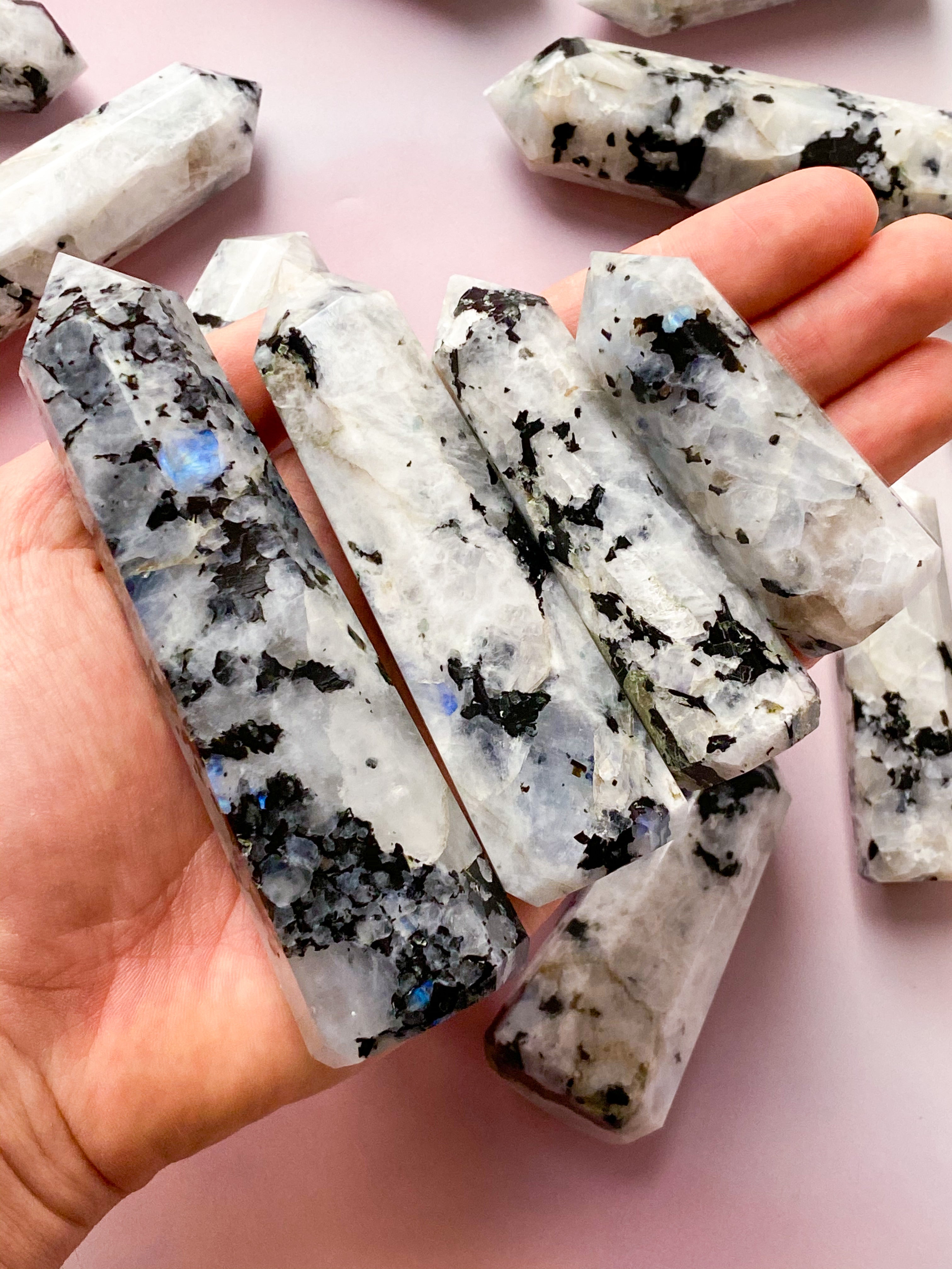 Regnbue Månesten Tårn