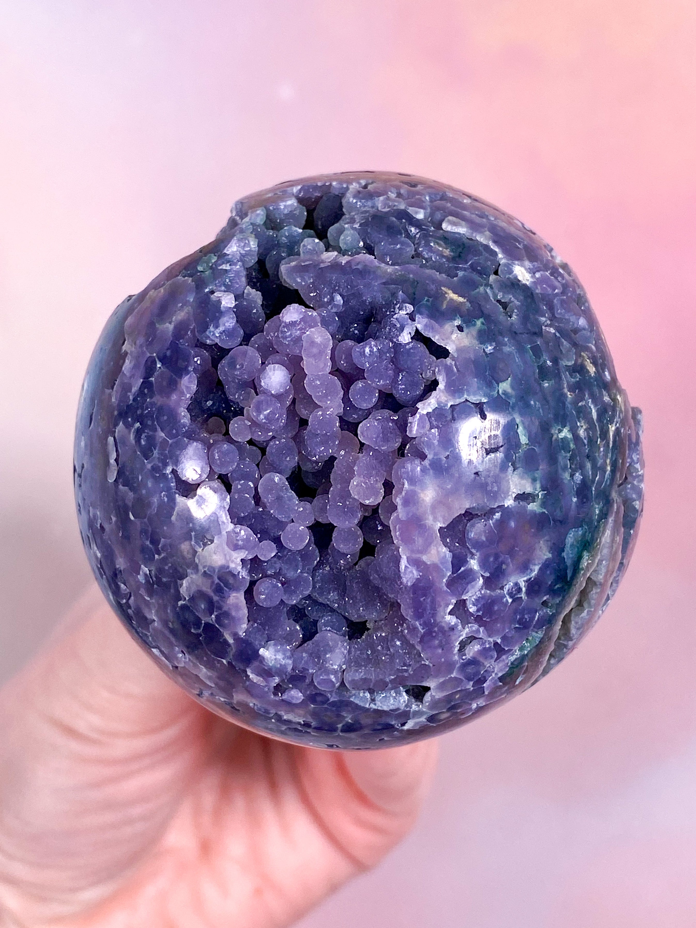 Grape Agat Kugle (Nr. 11)