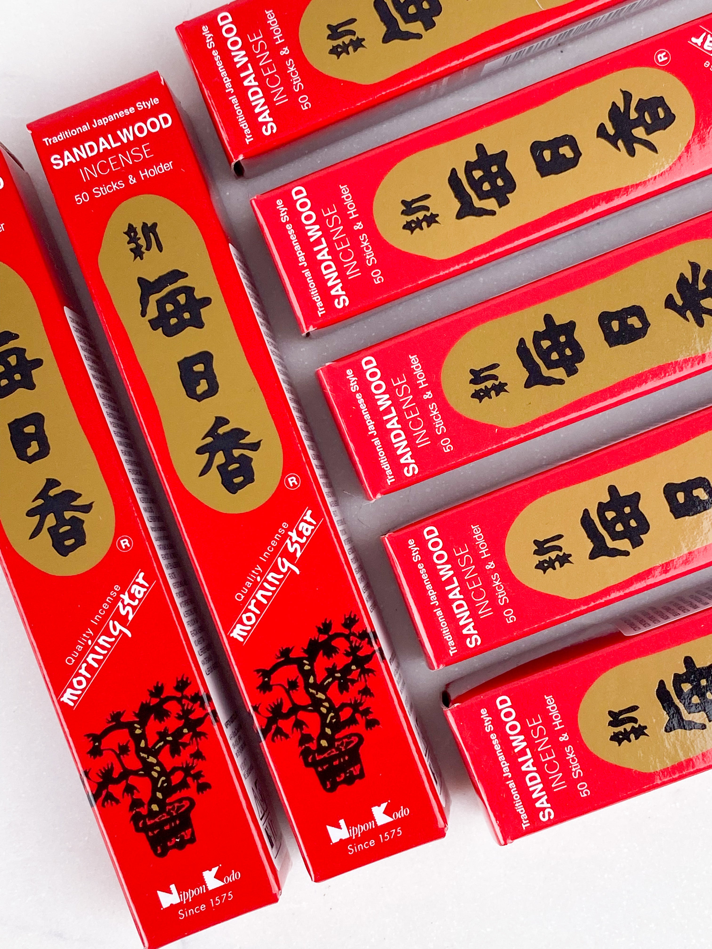 Japansk Røgelse - Sandalwood - Røgelsespinde