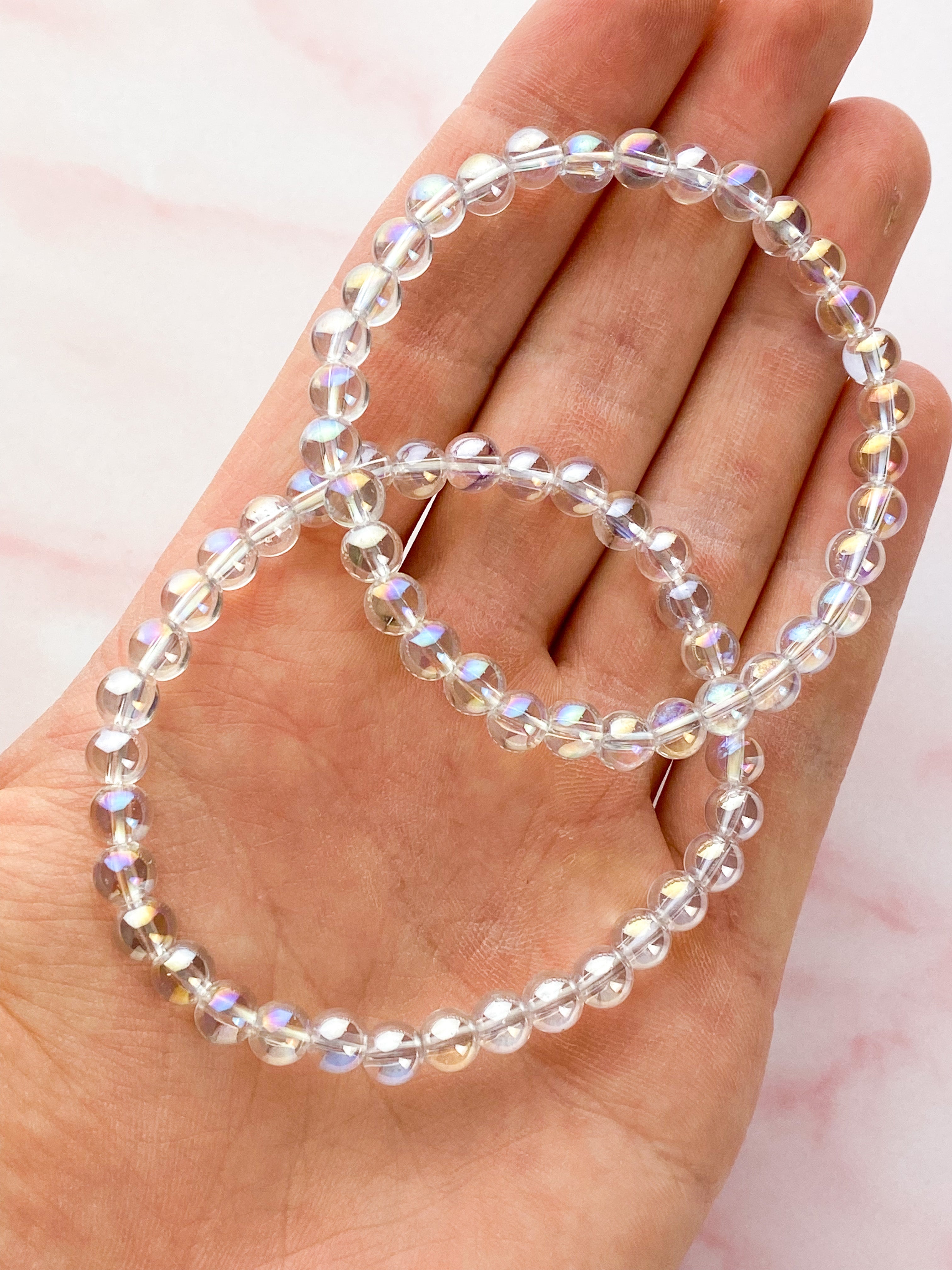 Angel Aura Kvarts Armbånd