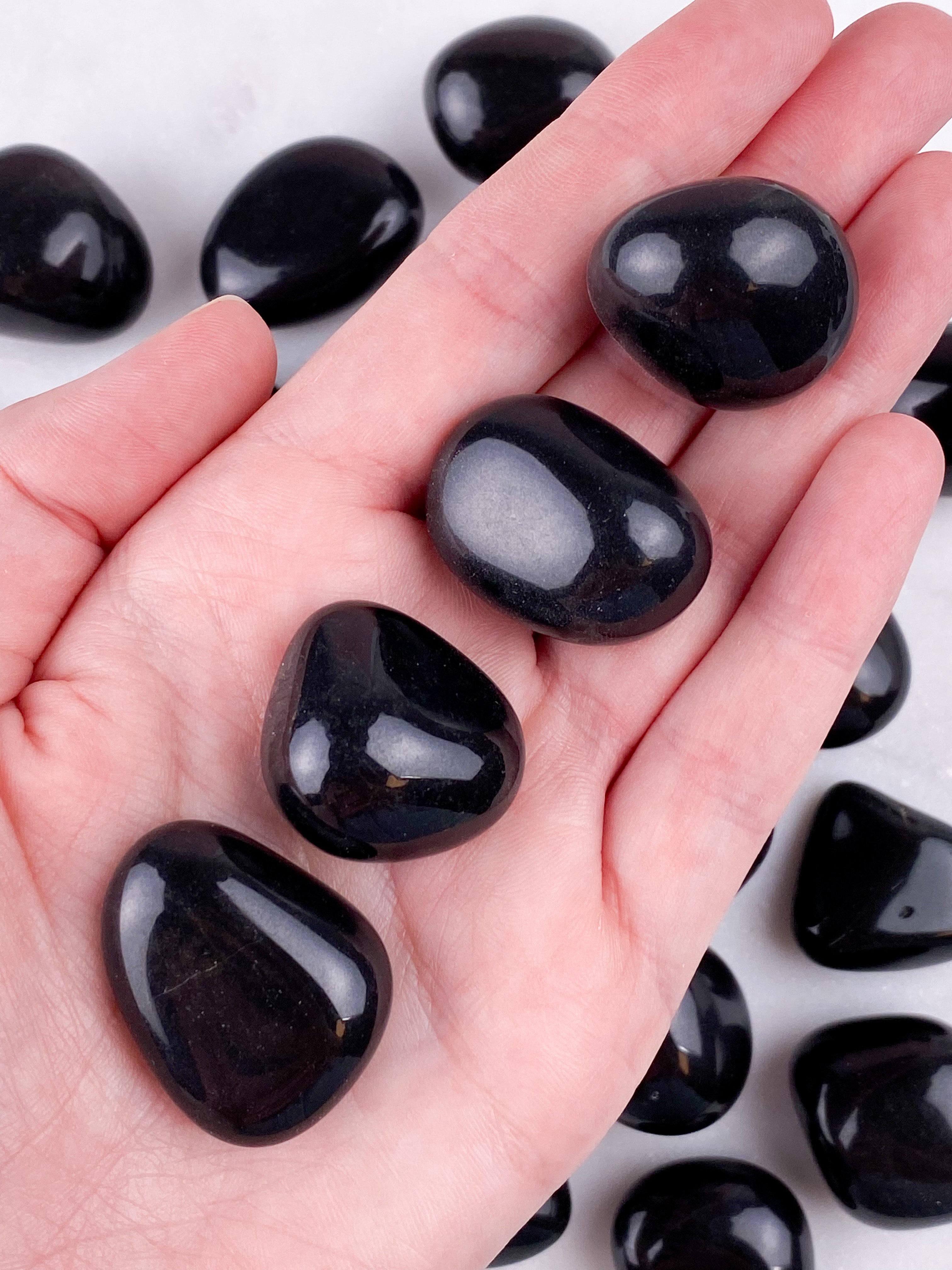 Sort Onyx Poleret