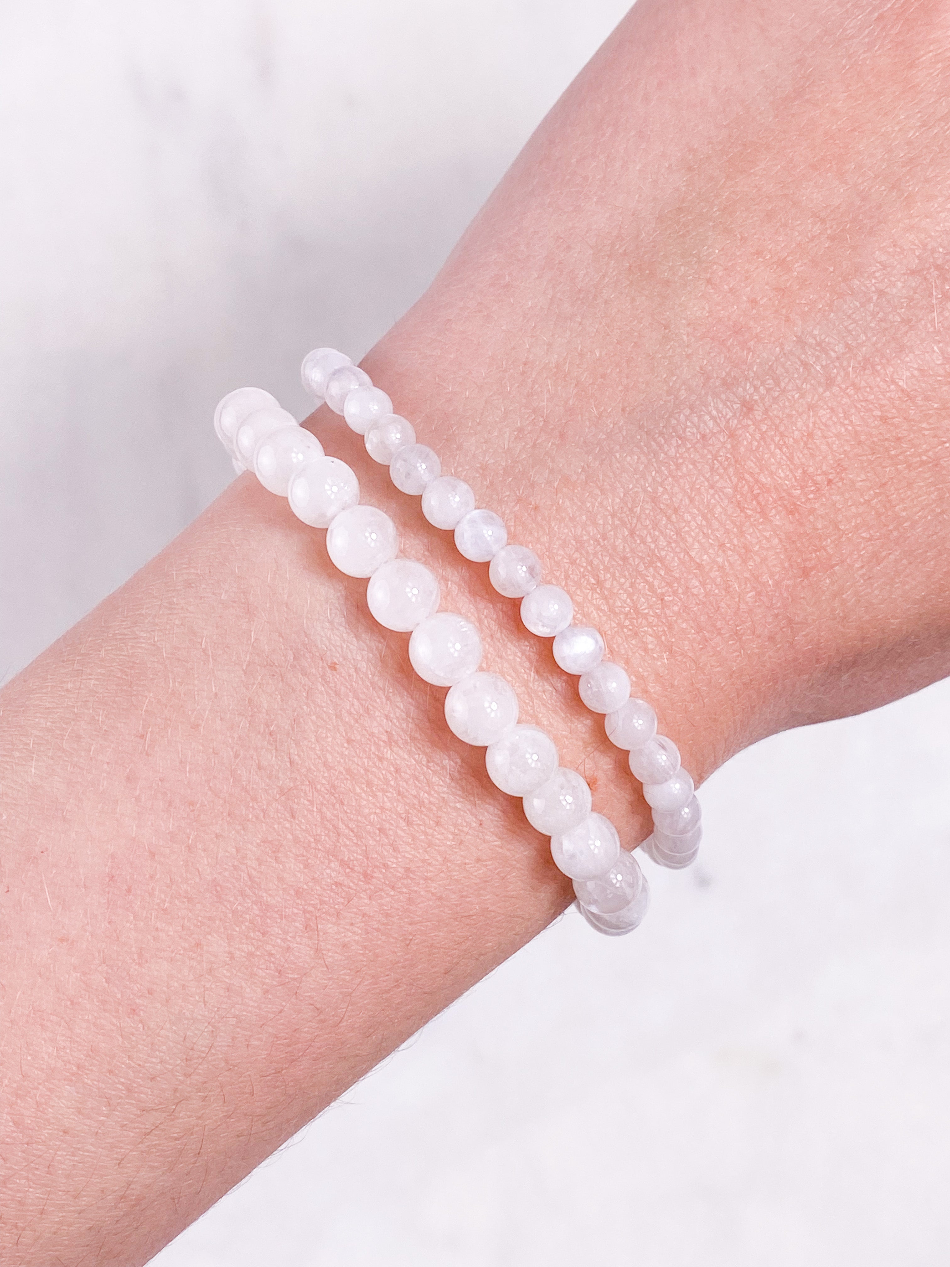 Regnbåge Moonstone Armband