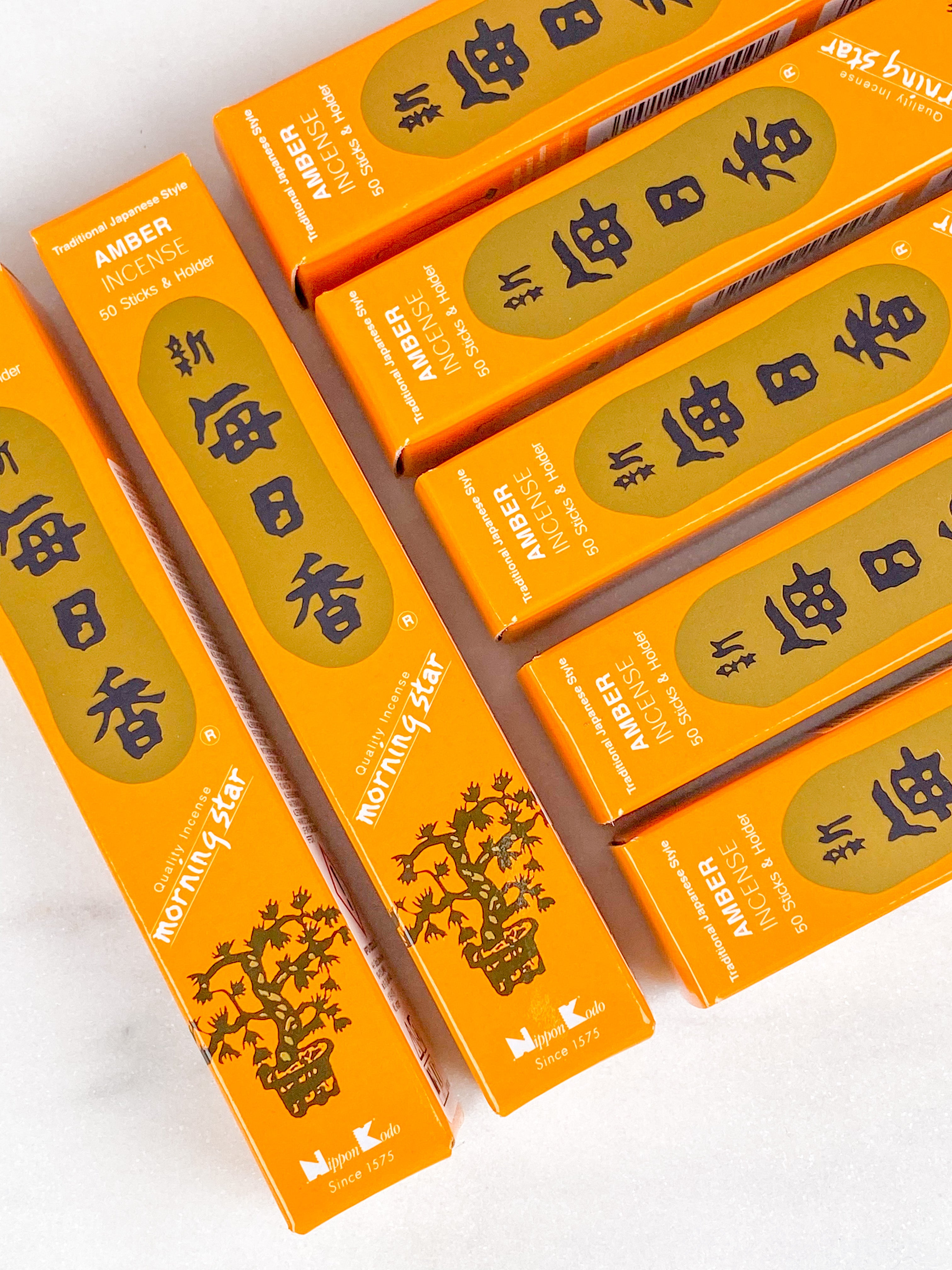 Japansk Røgelse - Amber - Røgelsespinde