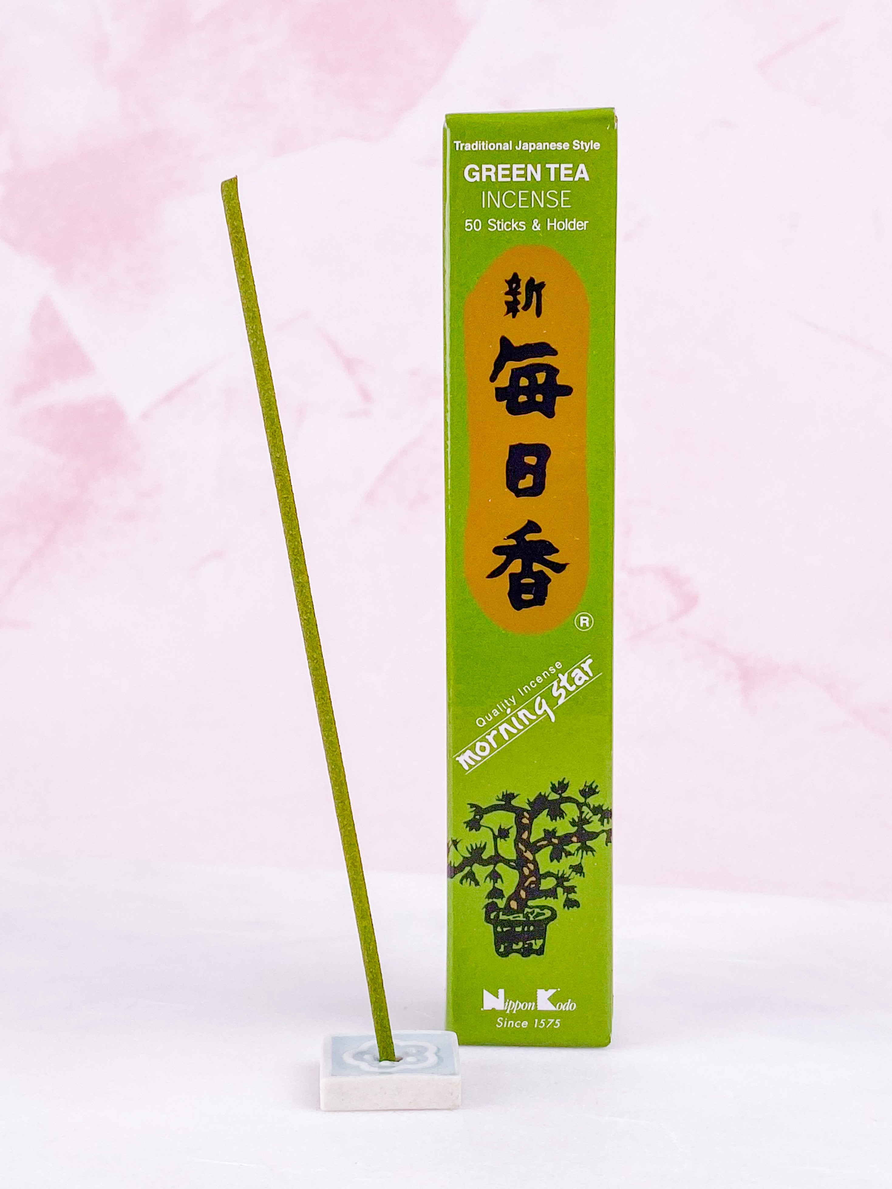 Japansk Røgelse - Green Tea - Røgelsespinde