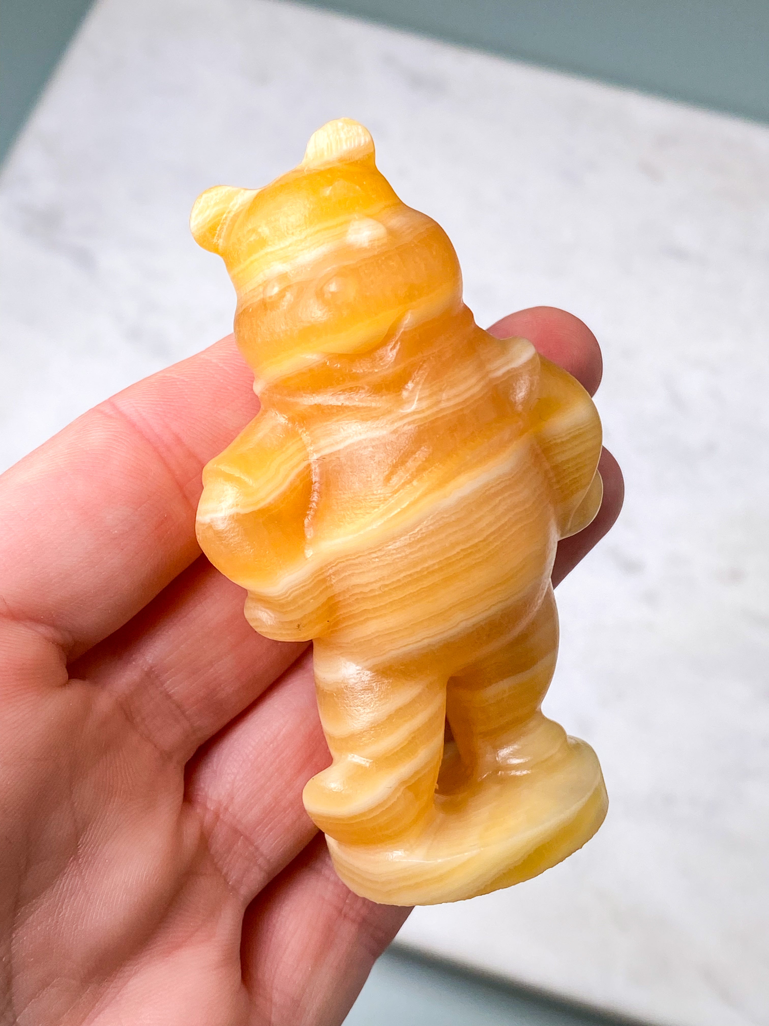 Orange Calcit Peter Plys