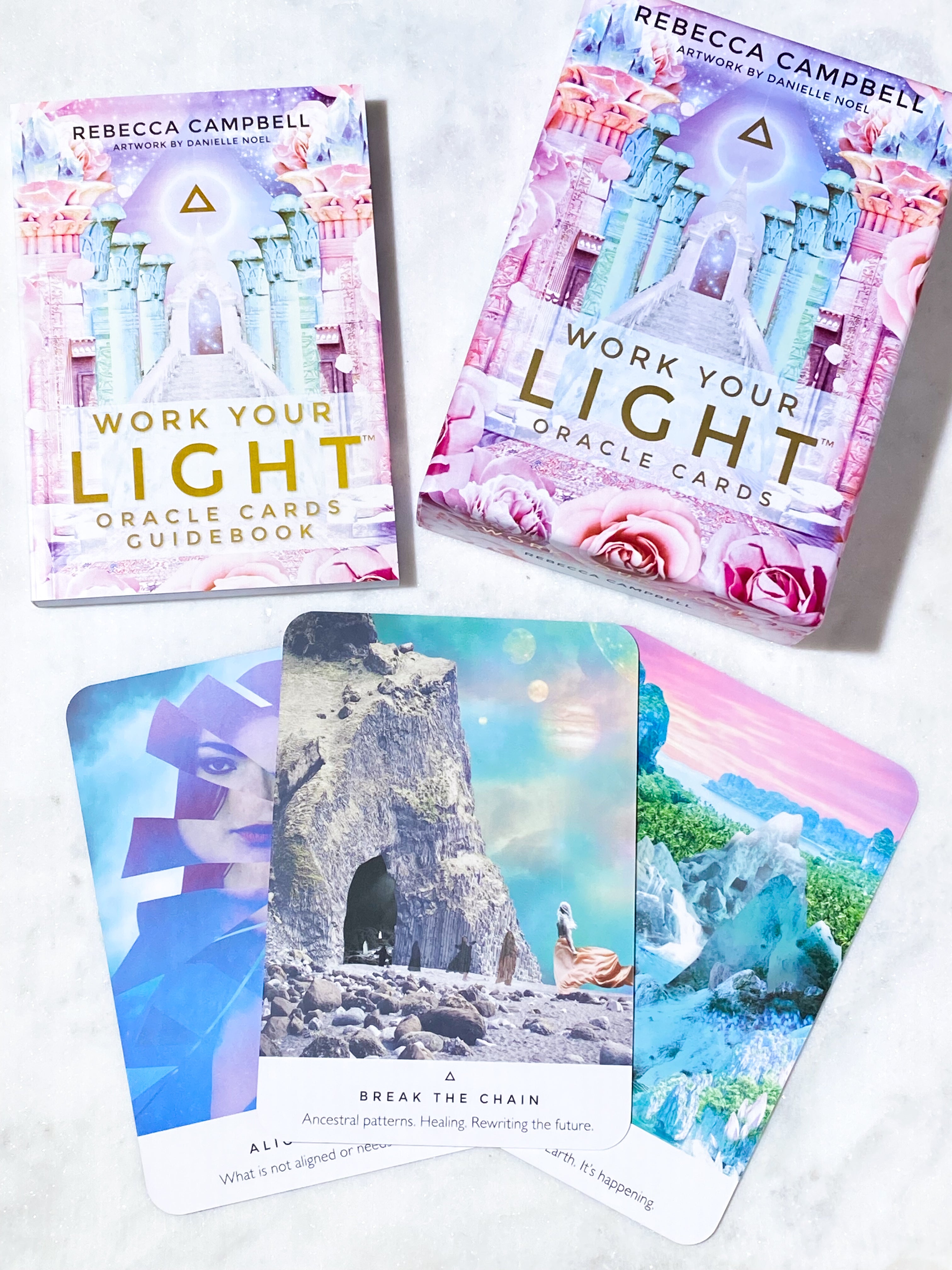 Work Your Light Oracle "Orakelkort" af Rebecca Campbell