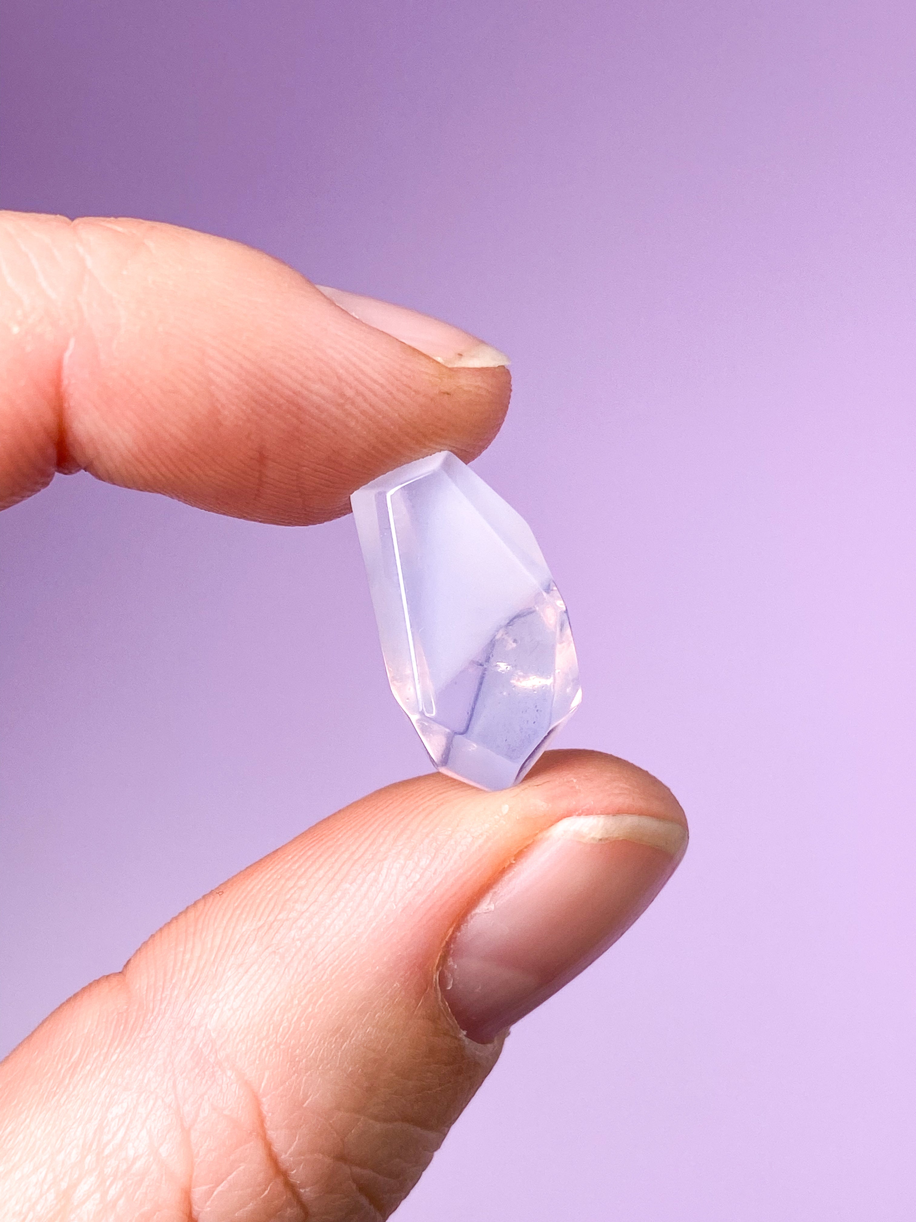 Lavendel Månkvarts Fasett (nr 1)