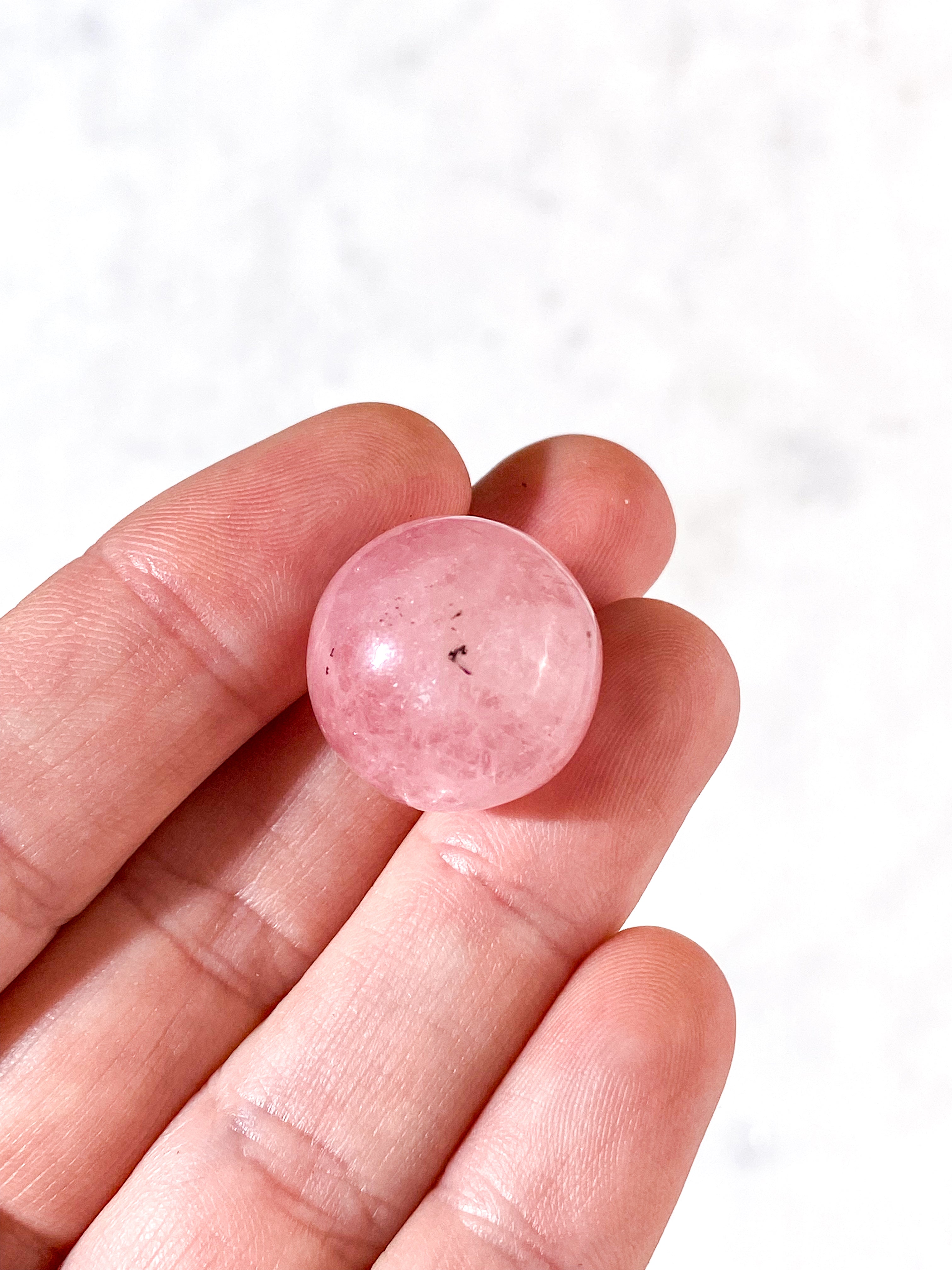 Pink Morganit Poleret (Nr. 1)