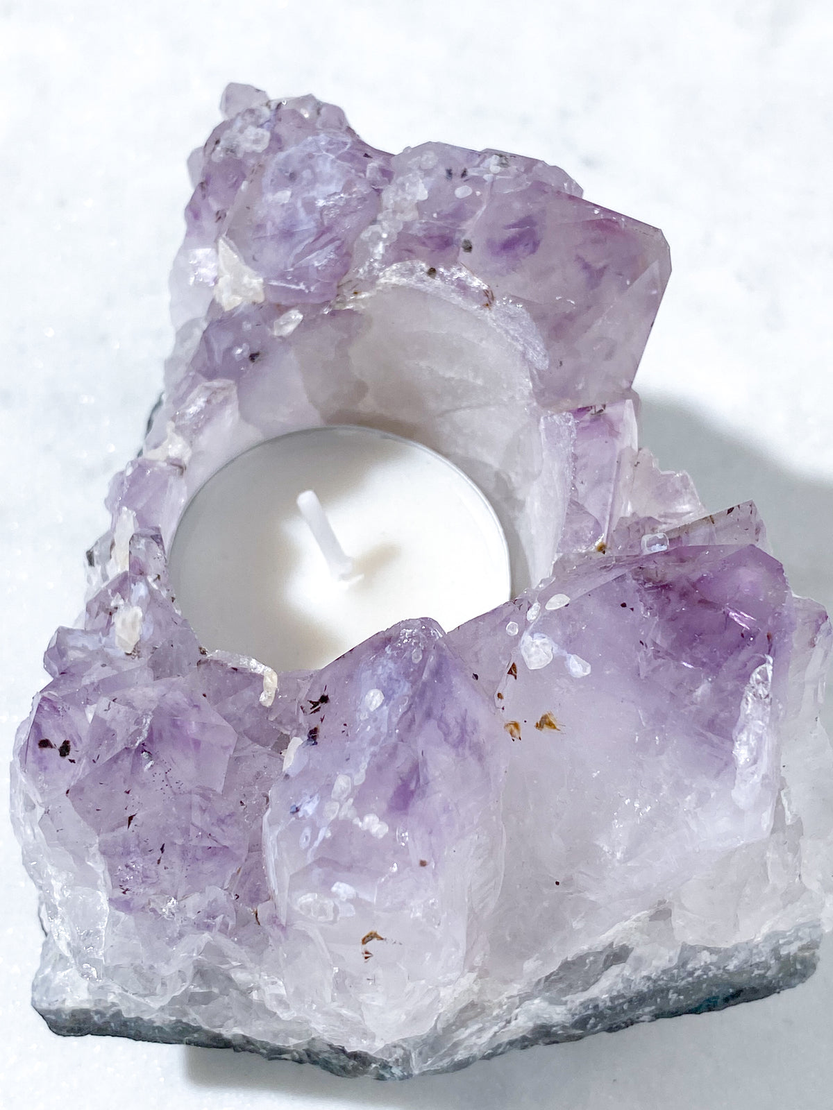 Amethyst Tea Light Holder (No. 31)