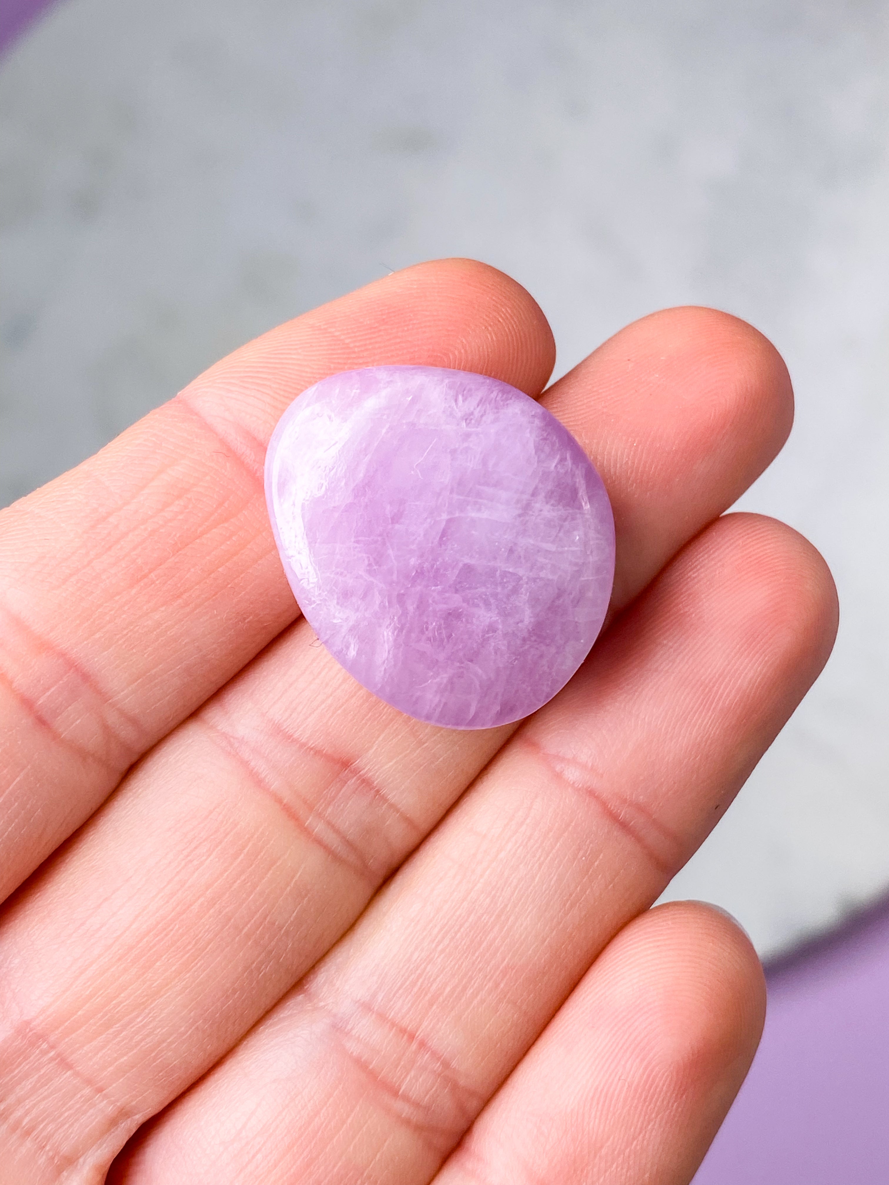 Kunzit Poleret (Nr. 1) Eksklusiv Kvalitet