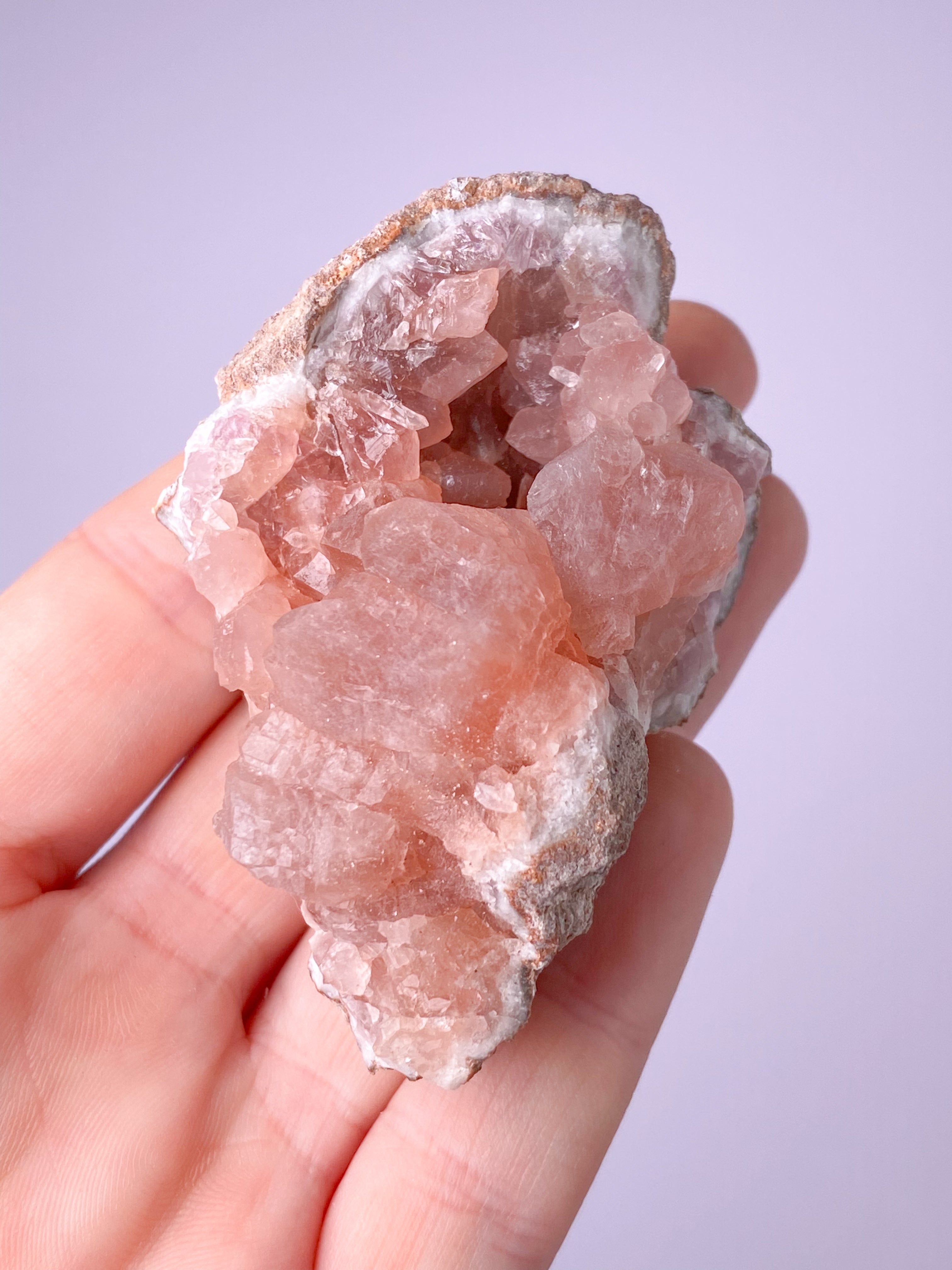 Pink Ametyst Geode (Nr. 10)