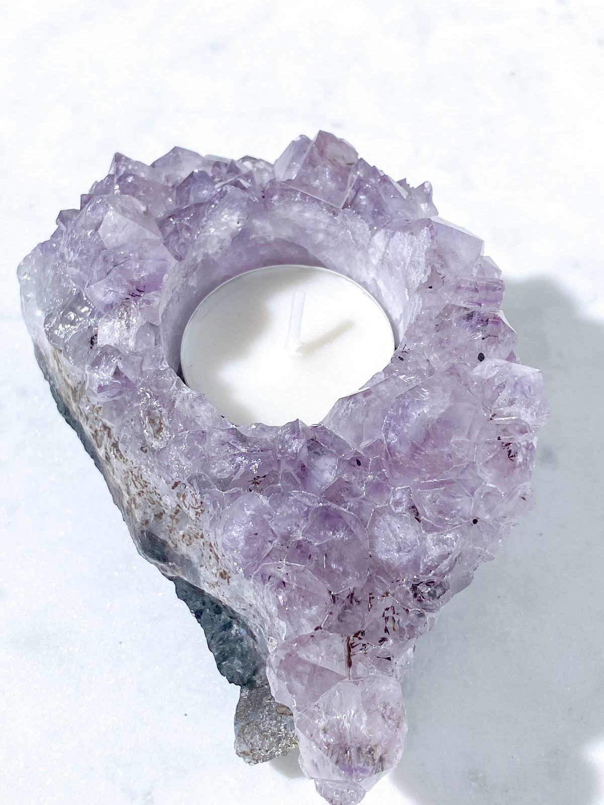 Amethyst Tea Light Holder (No. 30)