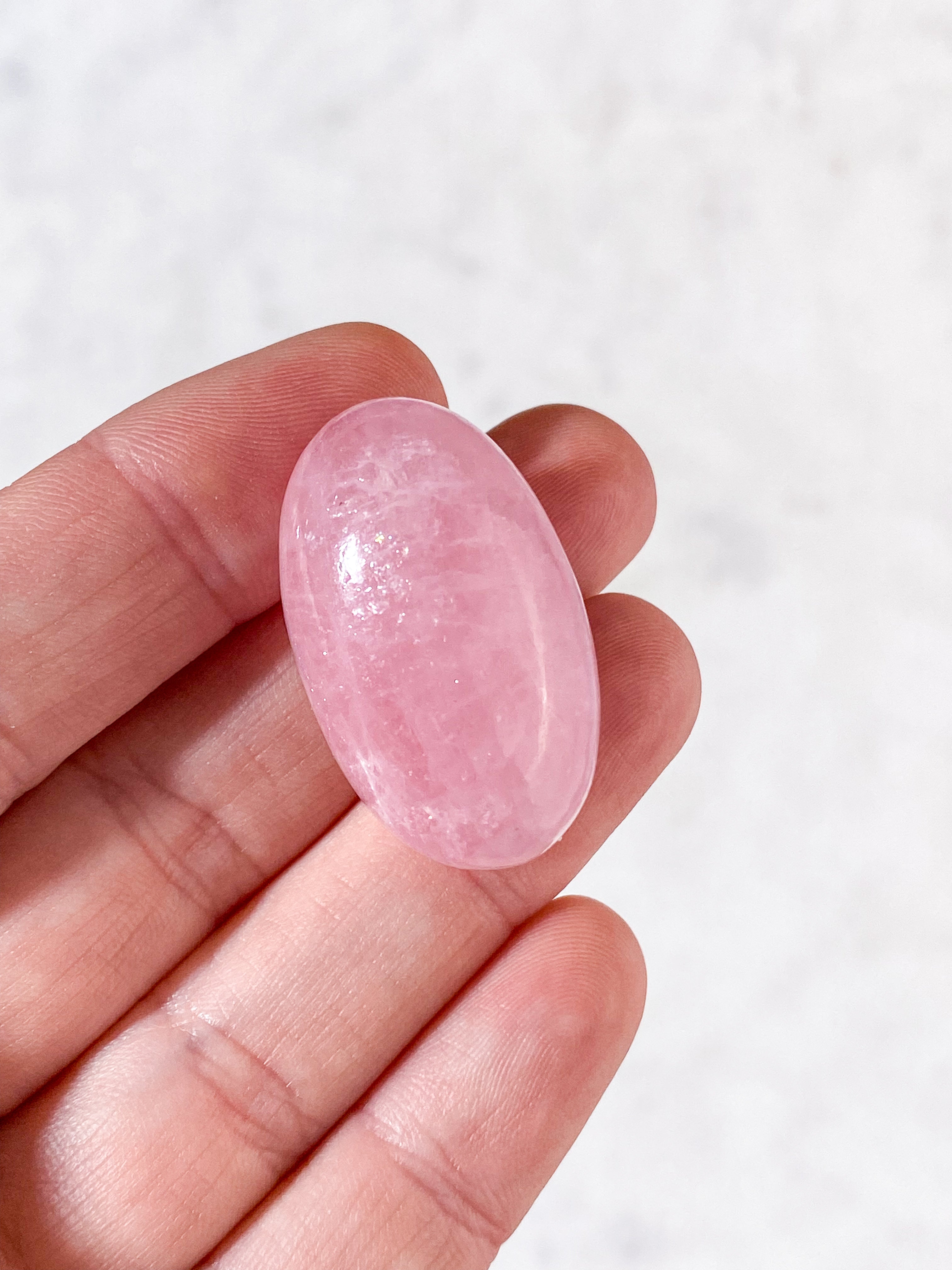 Pink Morganit Poleret (Nr. 3)