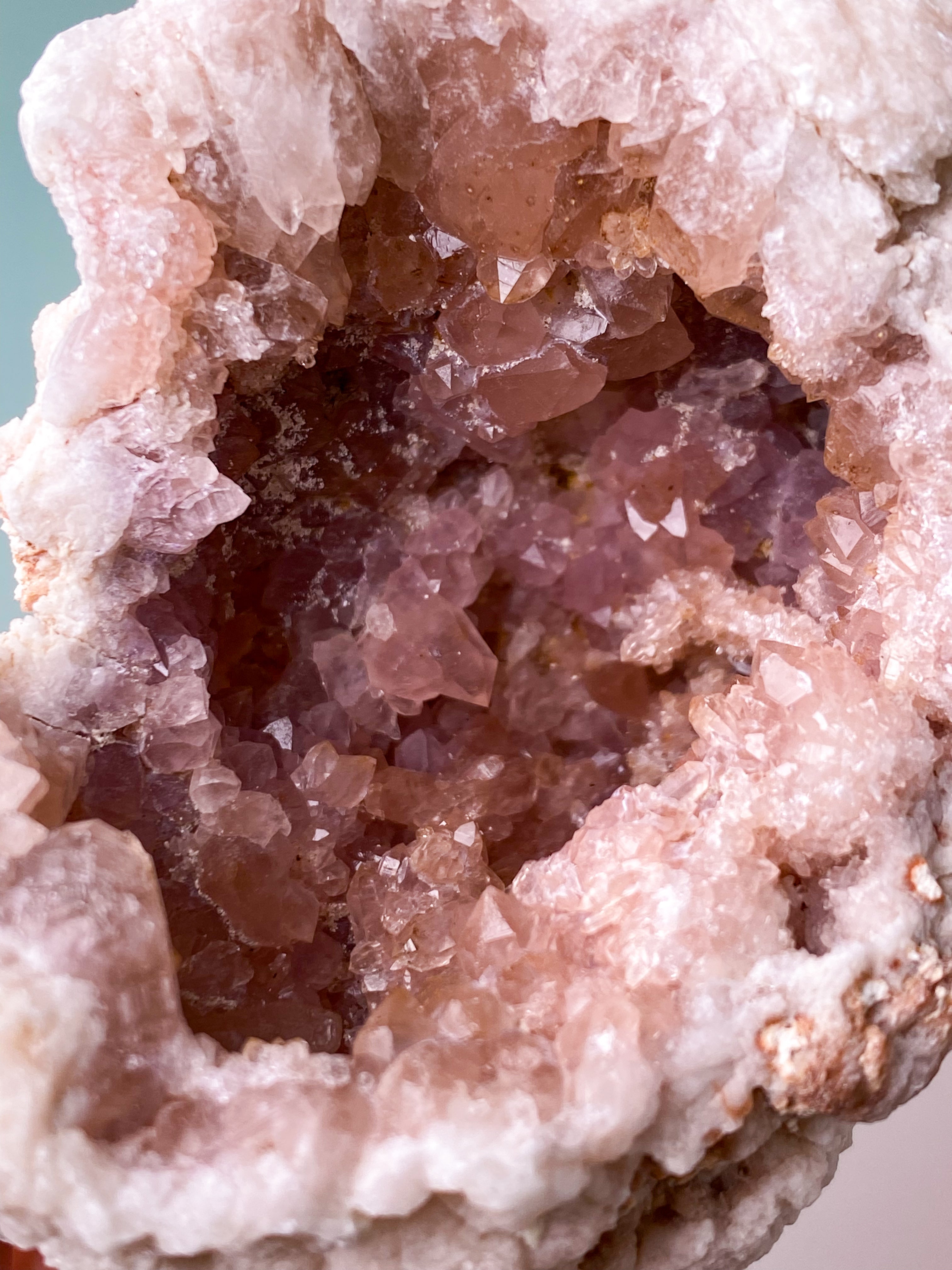 Pink Ametyst Geode (Nr. 21)