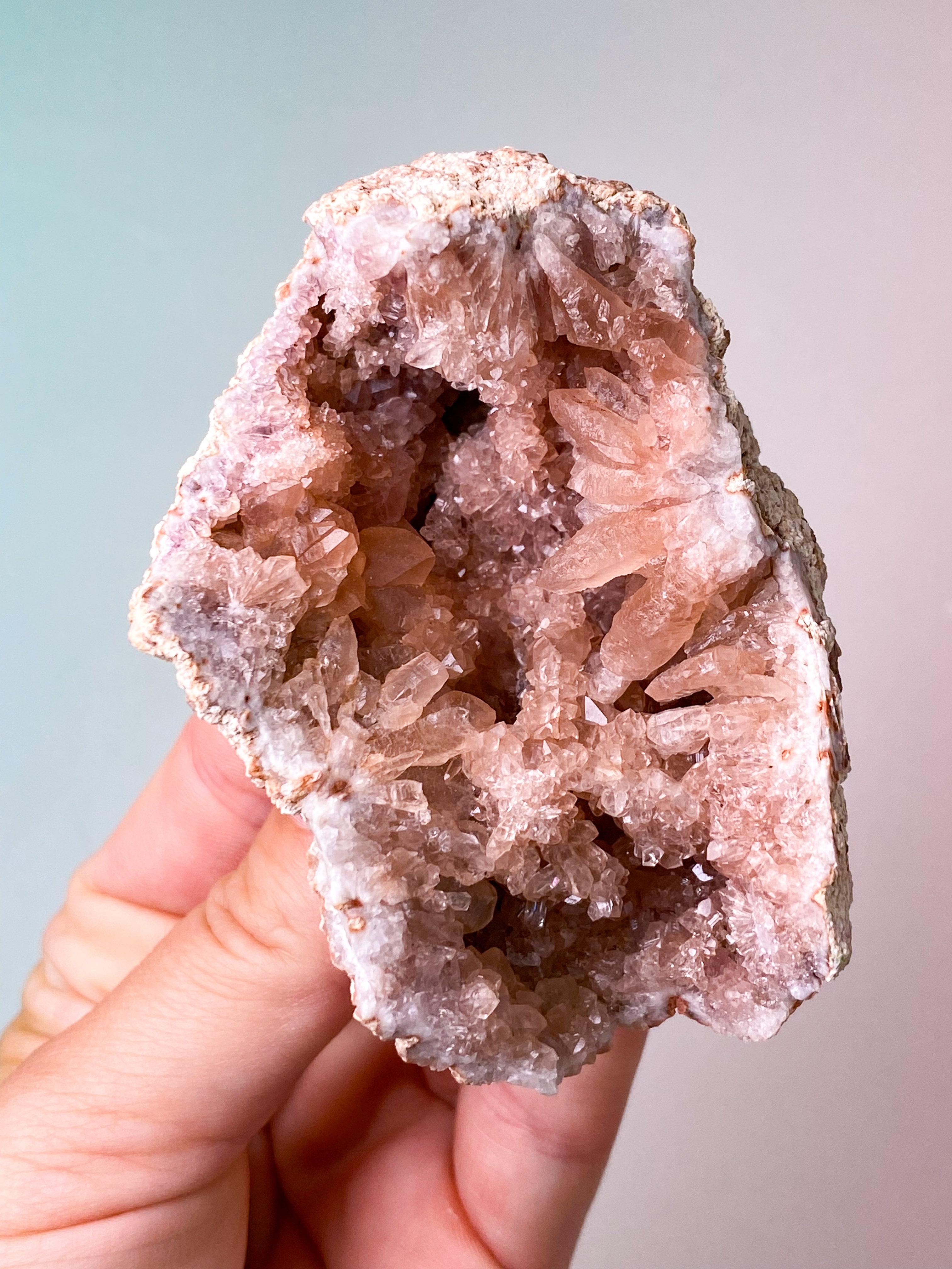 Pink Ametyst Geode (Nr. 17)