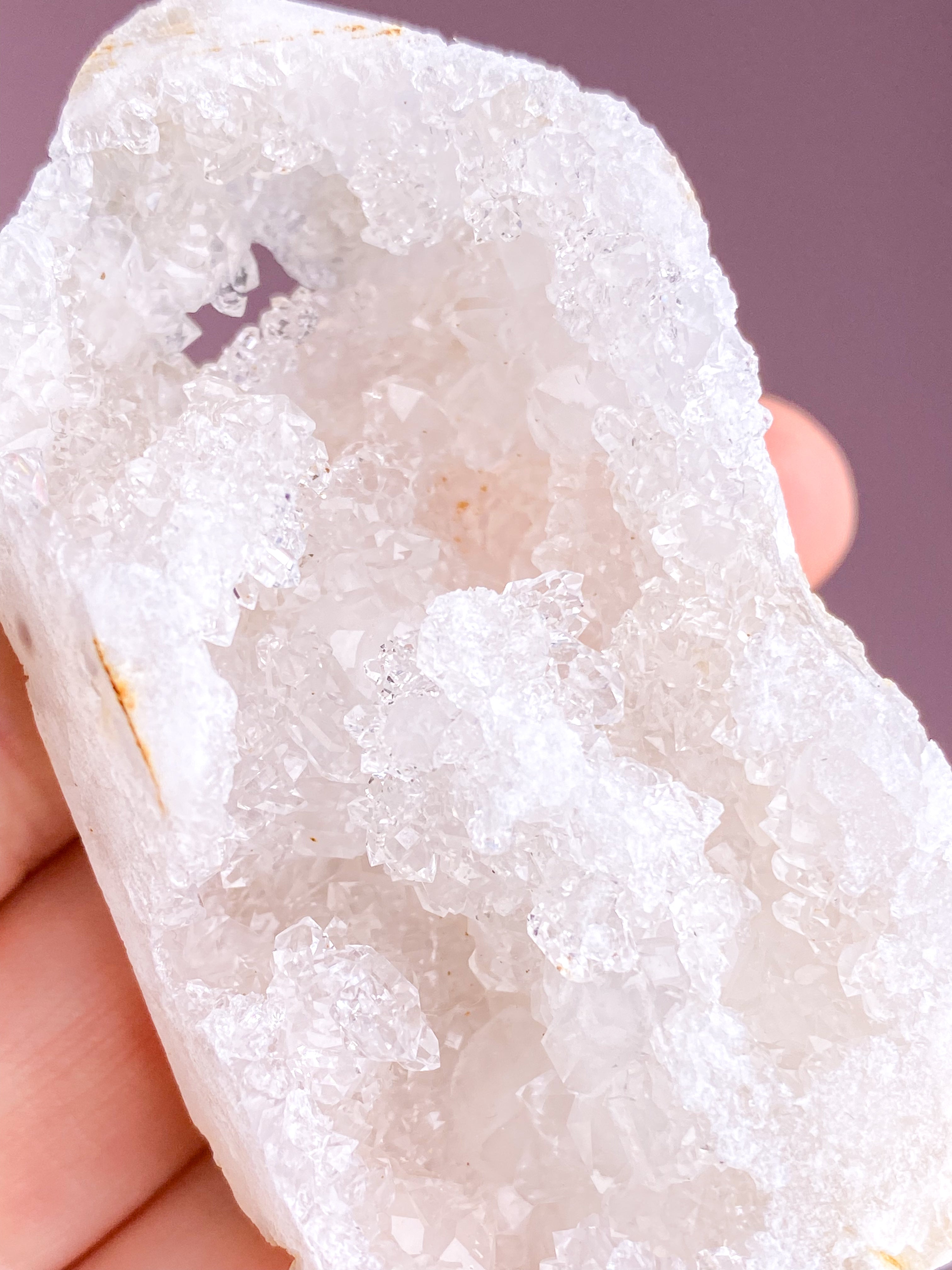 Rock Crystal Geode Tower (No. 15)