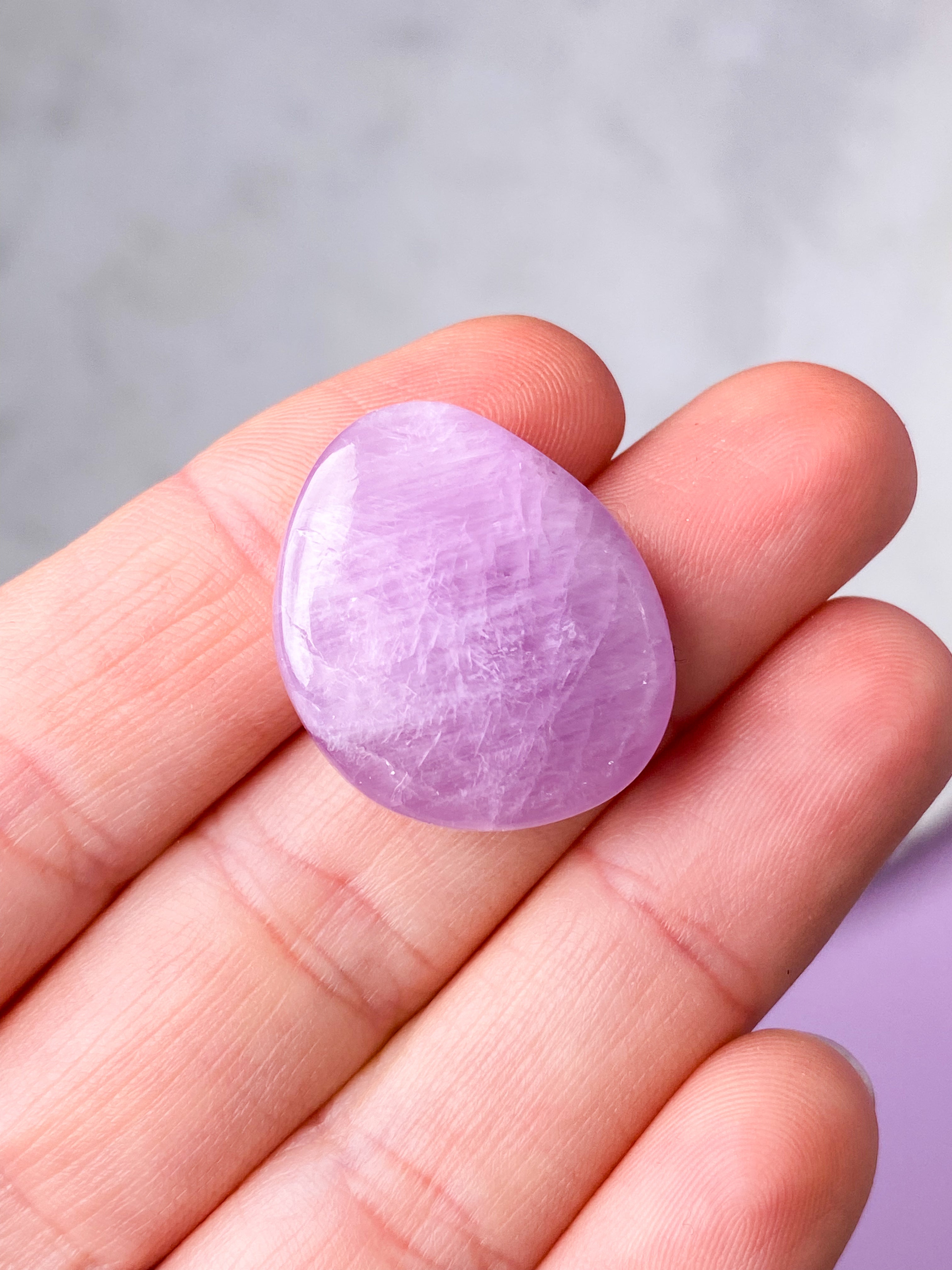 Kunzit Poleret (Nr. 1) Eksklusiv Kvalitet