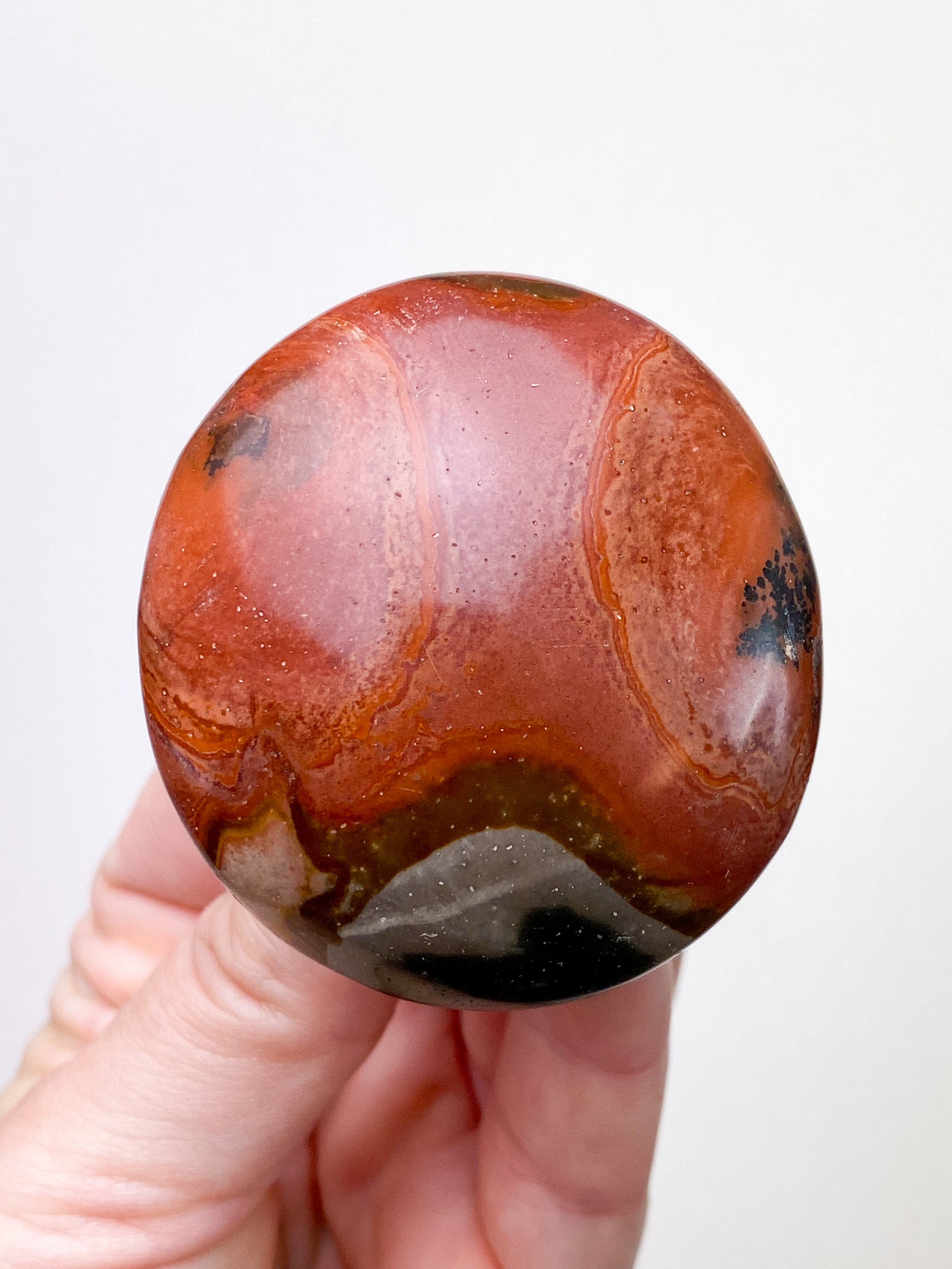 Polychrom Jasper Palm Stone (nr 12)