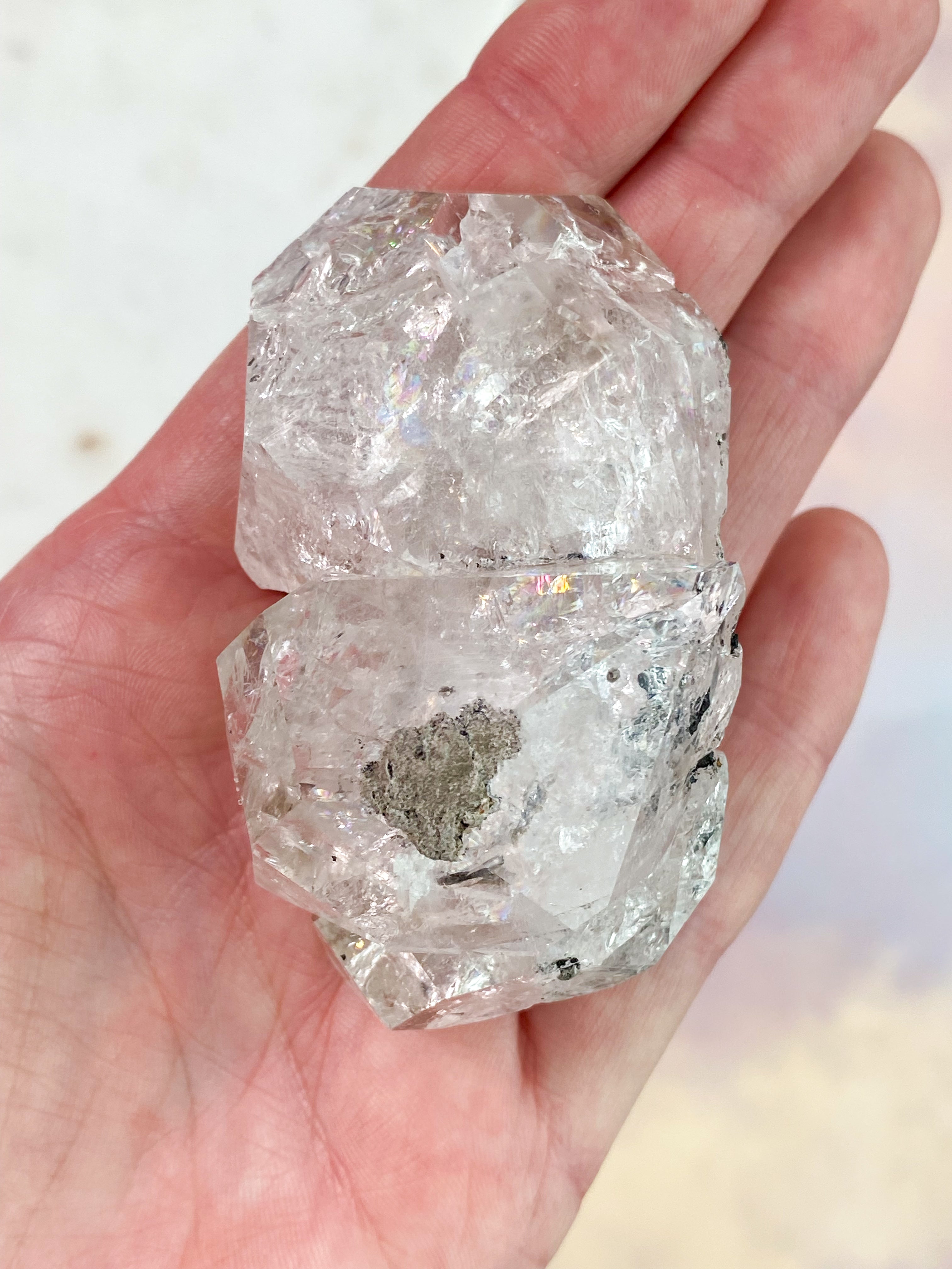 Herkimer Diamant Klynge (Nr. 11) Eksklusiv Kvalitet