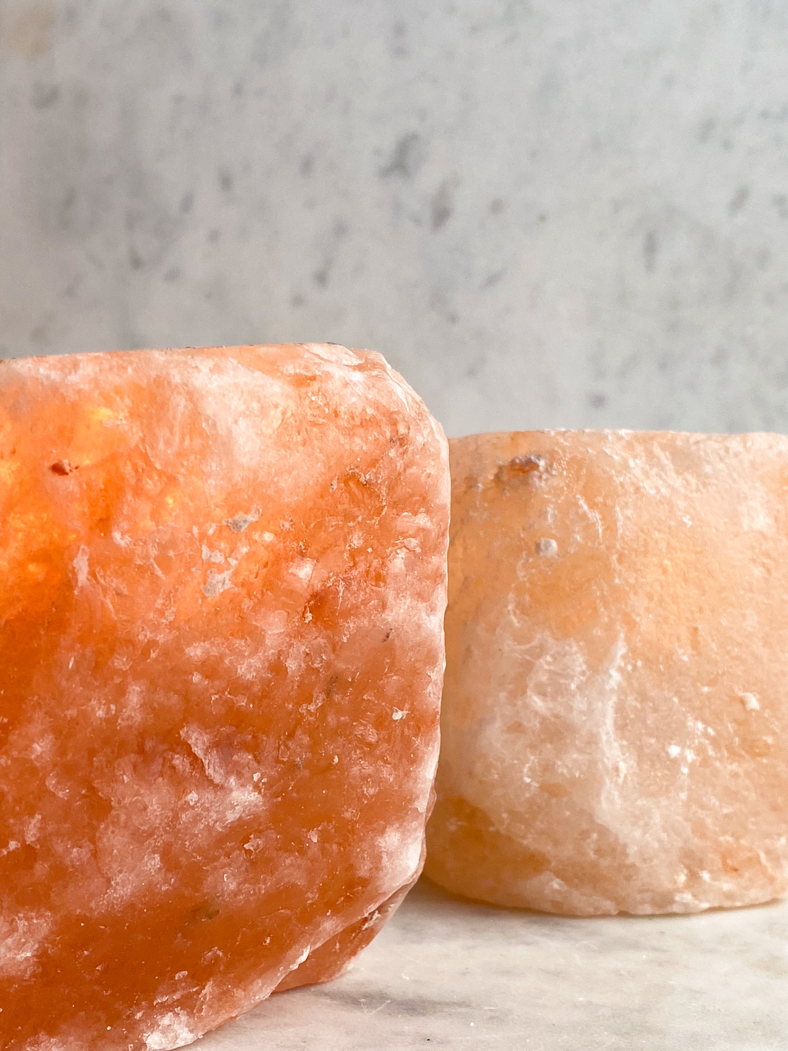 Himalaya Salt Fyrfadsholder