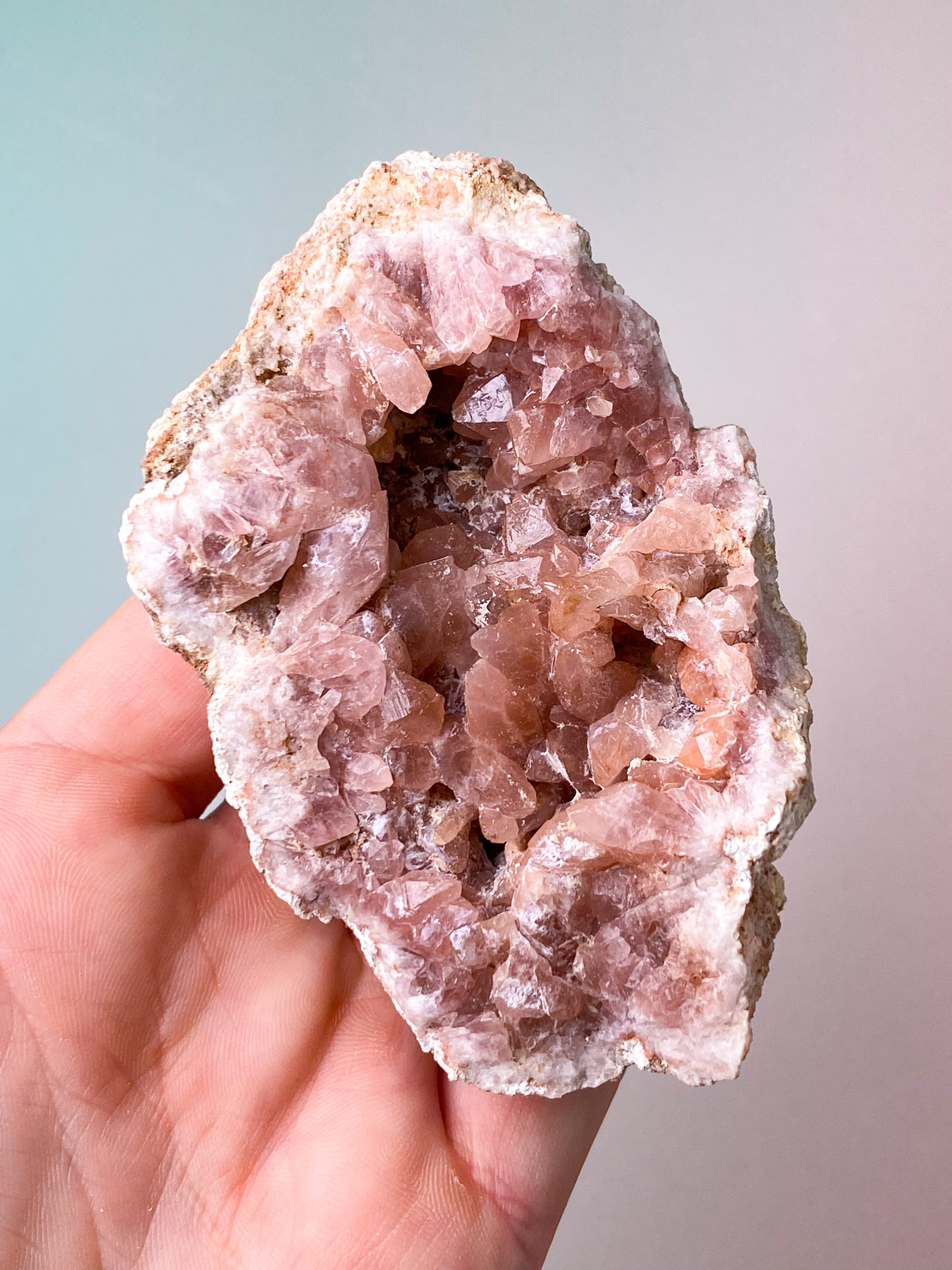 Pink Ametyst Geode (Nr. 18)