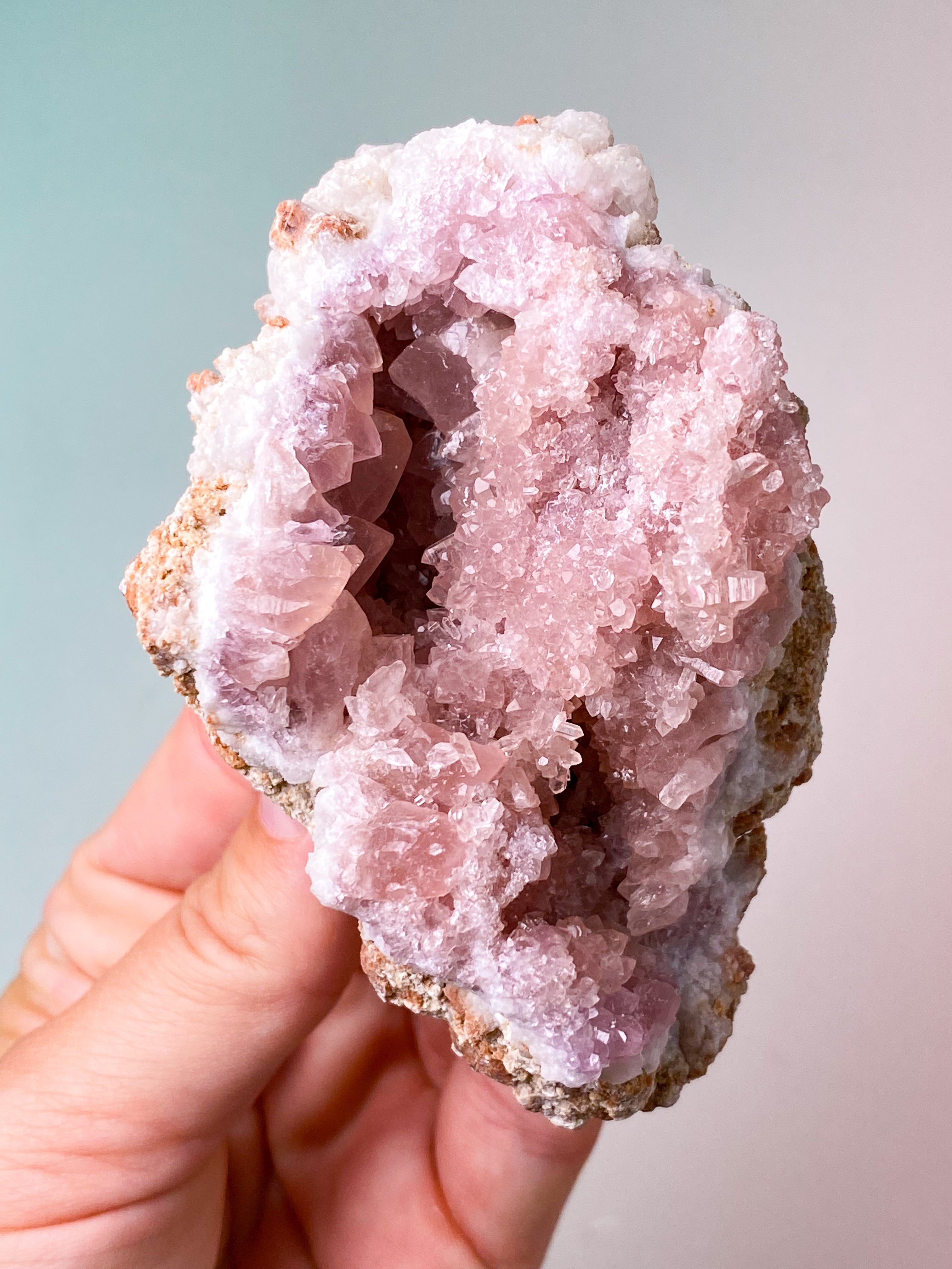 Pink Ametyst Geode (Nr. 27)