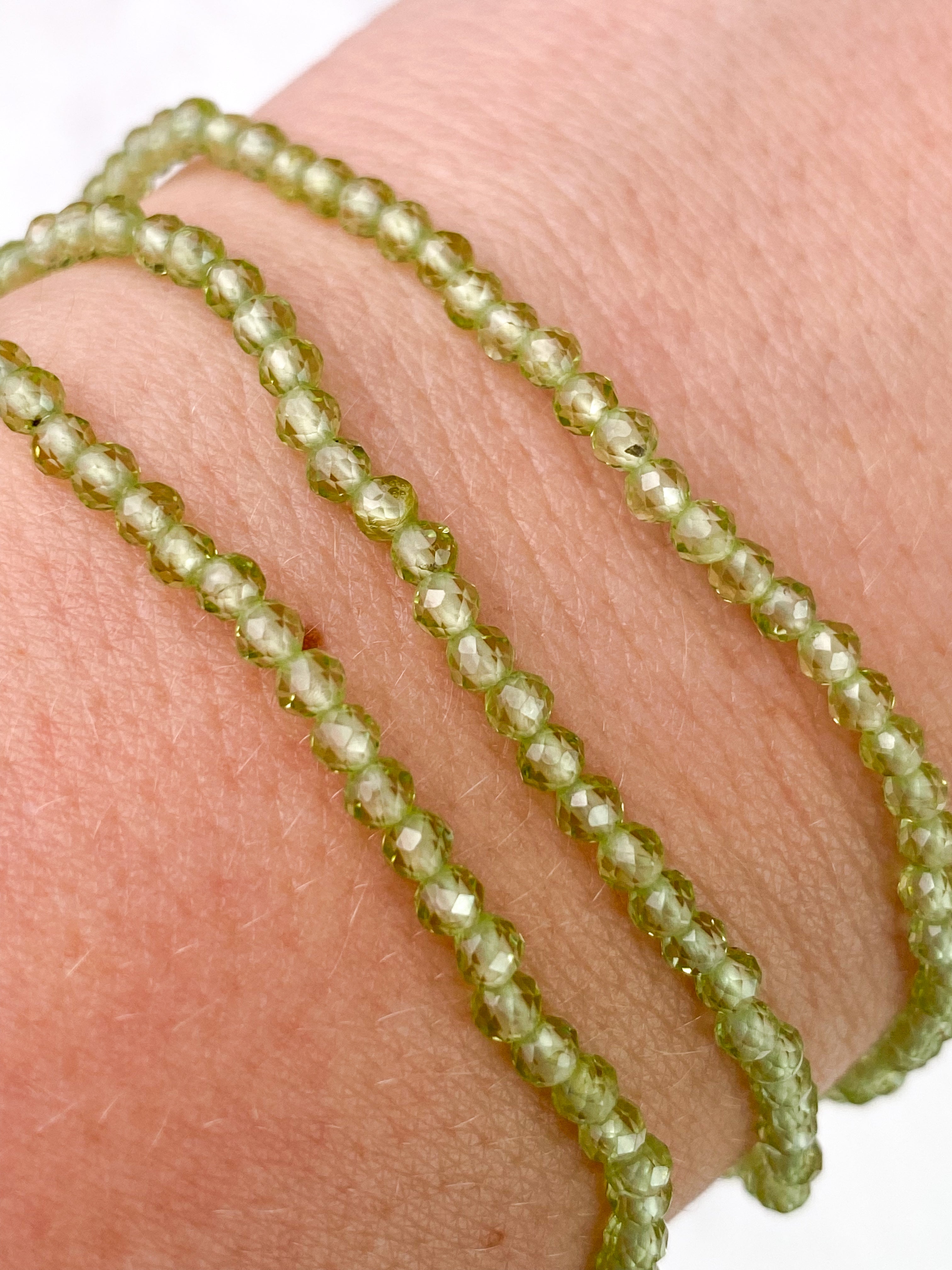 Peridot Armbånd (Facet)