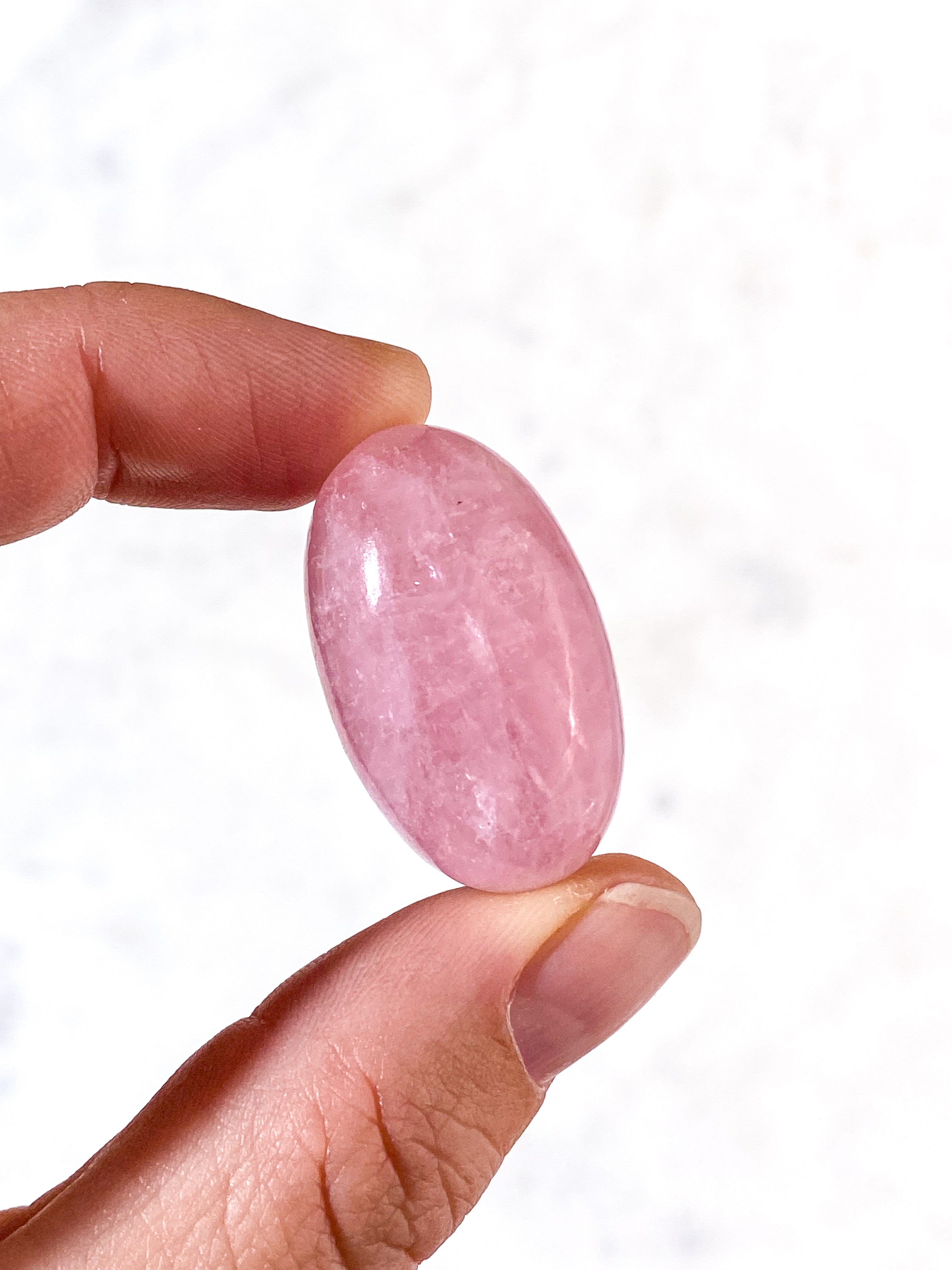 Pink Morganit Poleret (Nr. 3)