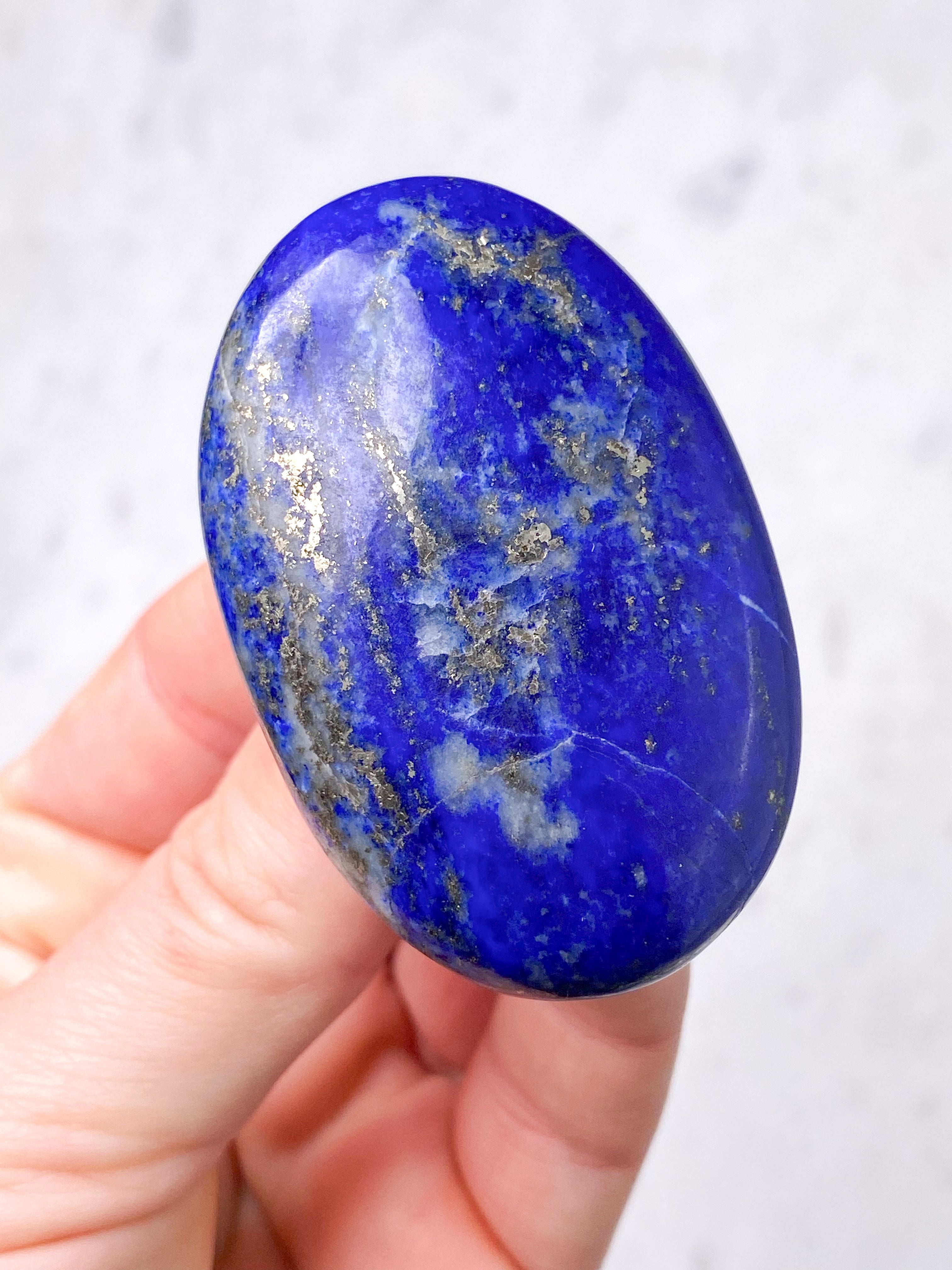 Lapis Lazuli Palmstone (Nr. 23)