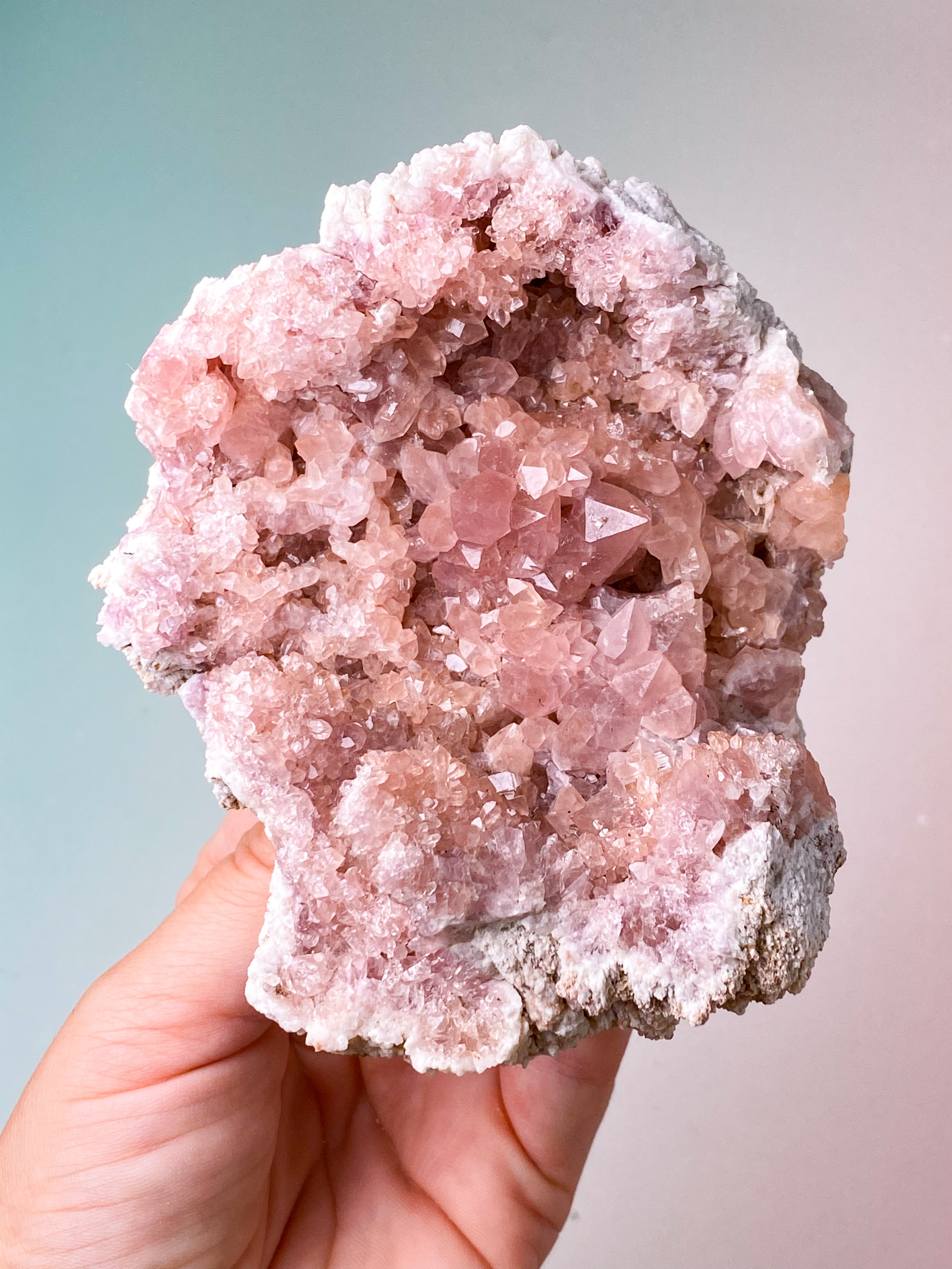 Pink Ametyst Geode - Stor (Nr. 30)