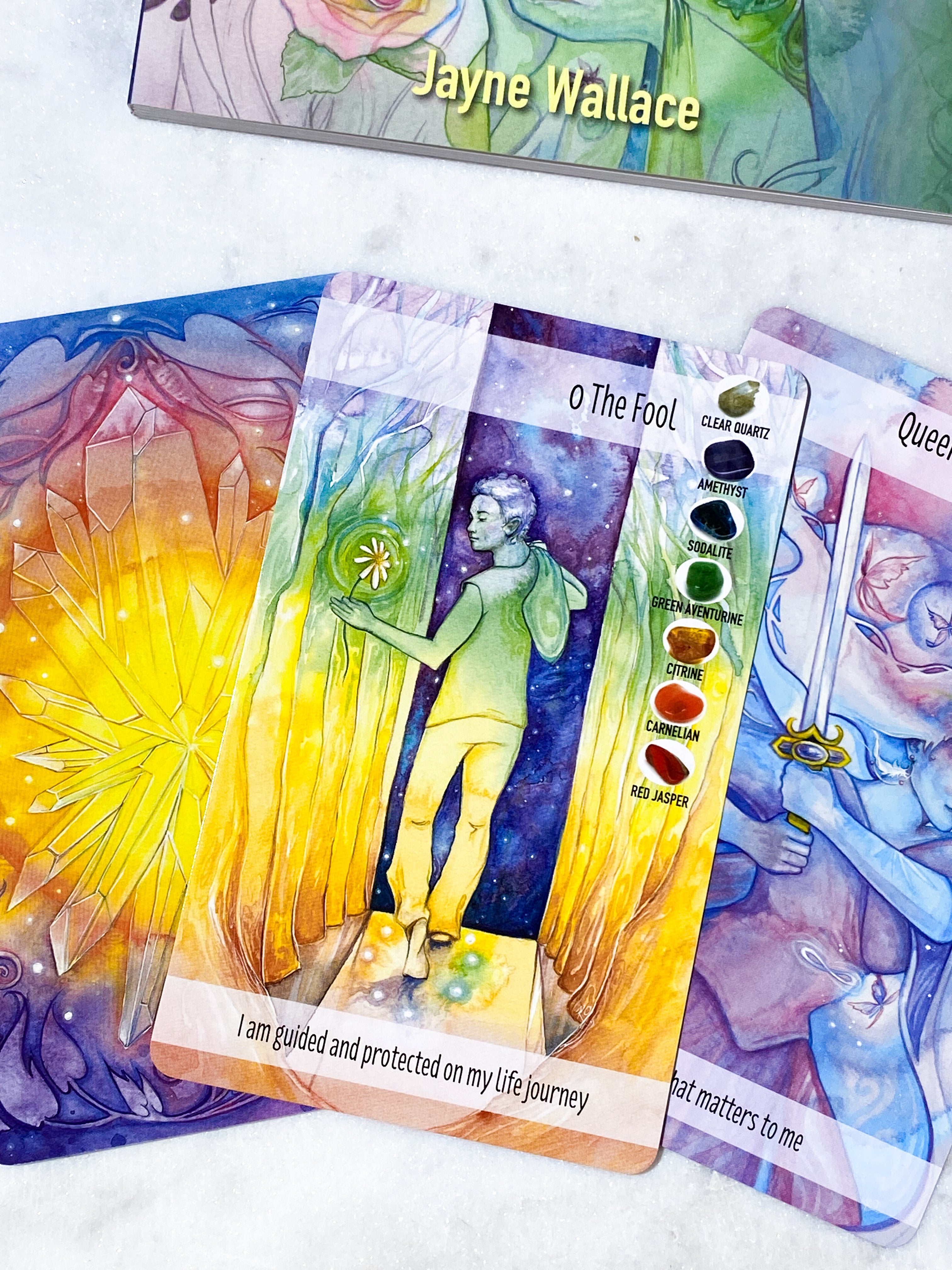 The Crystal Power Tarot by Jayne Wallace
