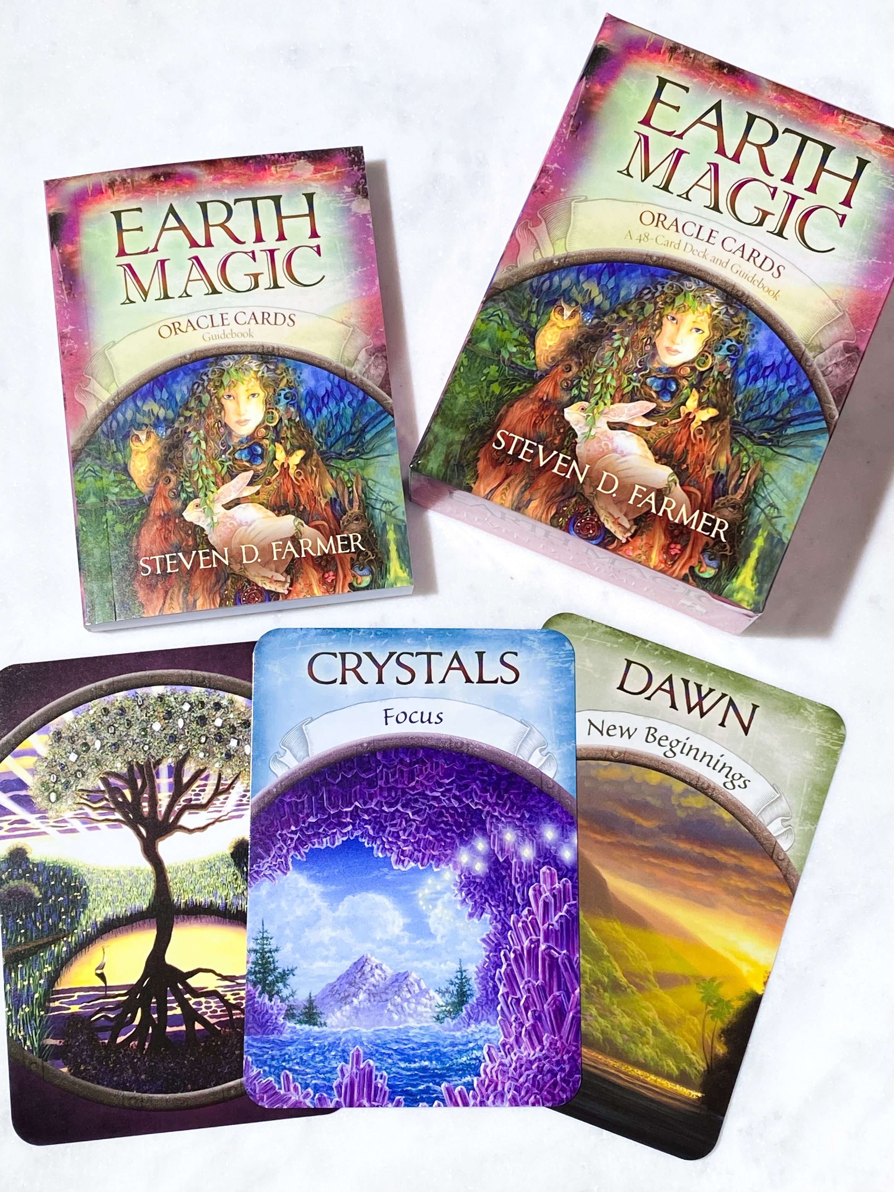 Earth Magic Oracle ''Orakelkort'' af Steven D. Farmer